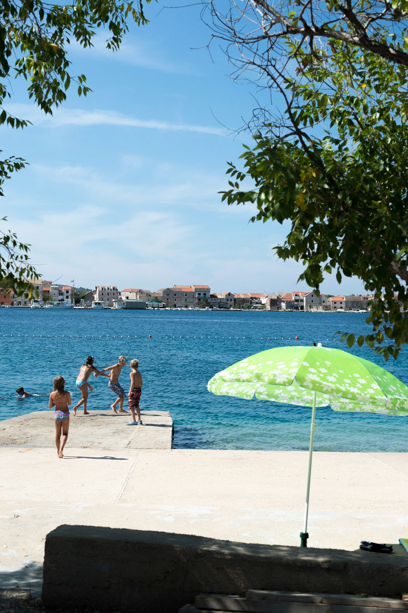 Brodarica, Dalmatie, Croatie. / Brodarica, Dalmatia, Croatia.