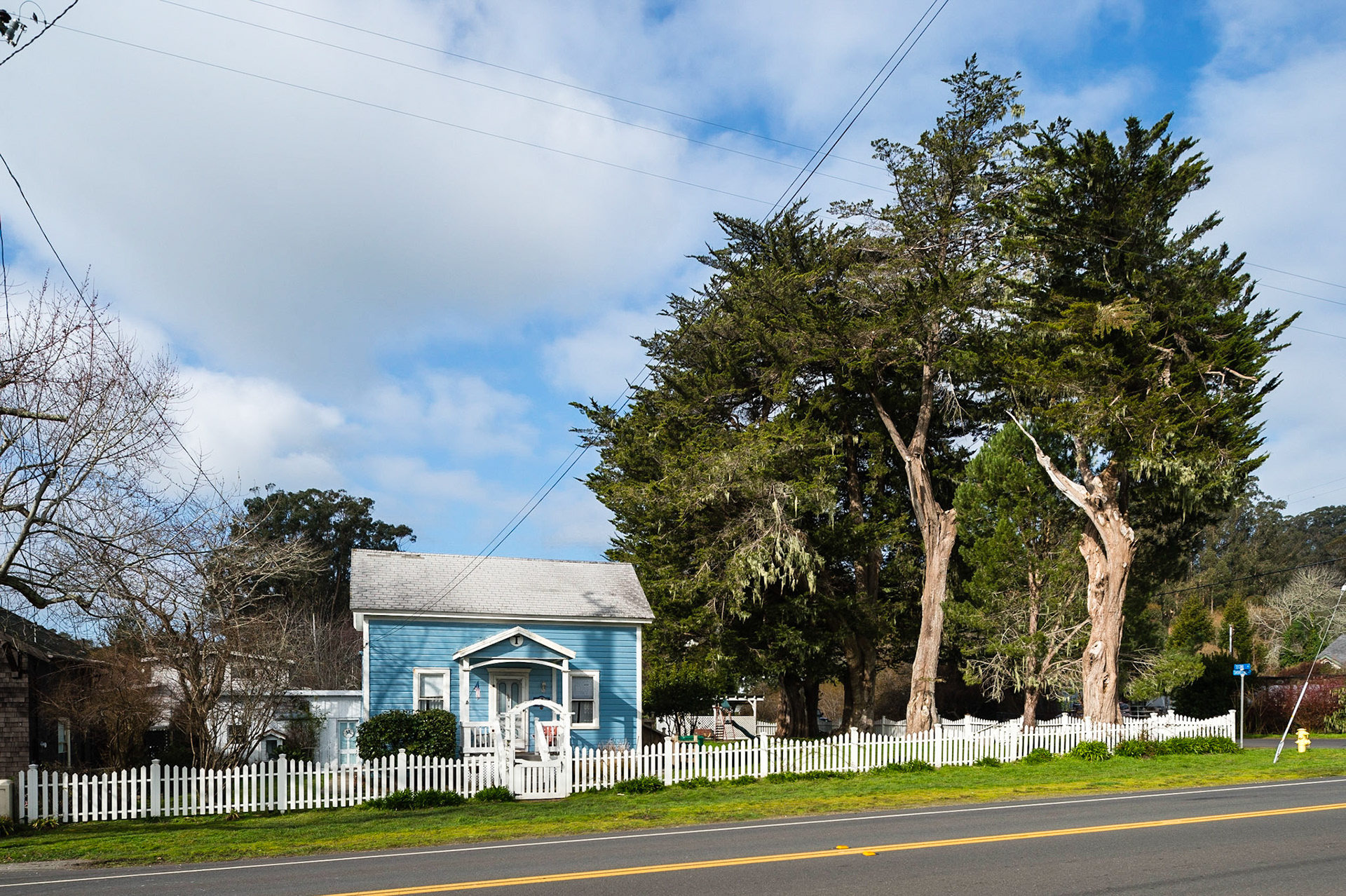 Tomales, Californie, USA.