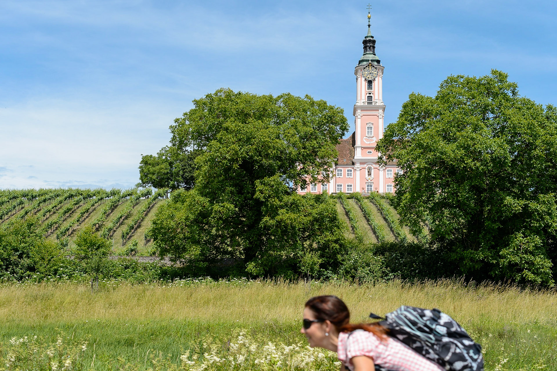 Wallfahrtskirche Birnau. Lac de Constance, Bade-Wurtemberg, Allemagne.