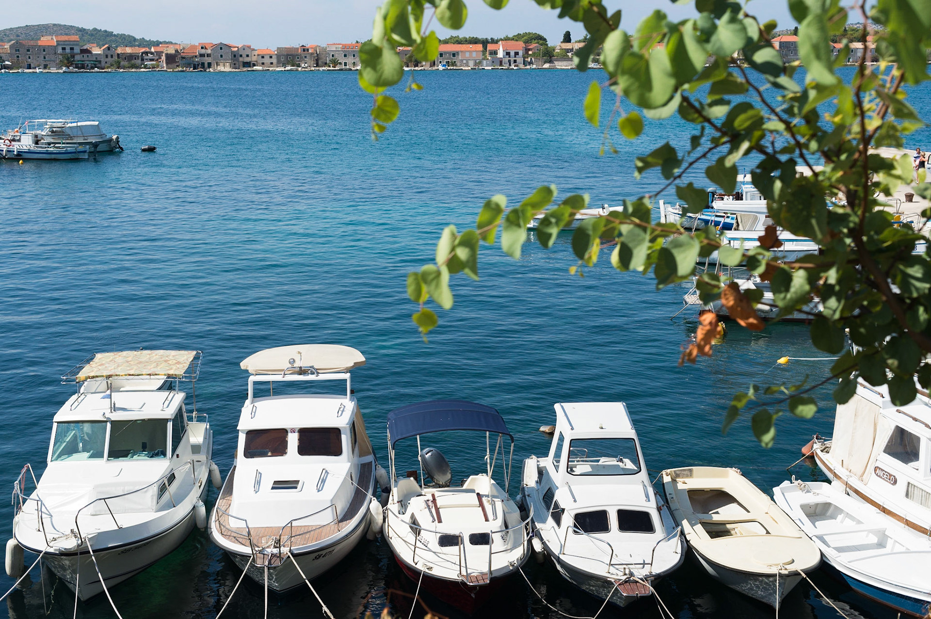 Brodarica, Dalmatie, Croatie. / Brodarica, Dalmatia, Croatia.