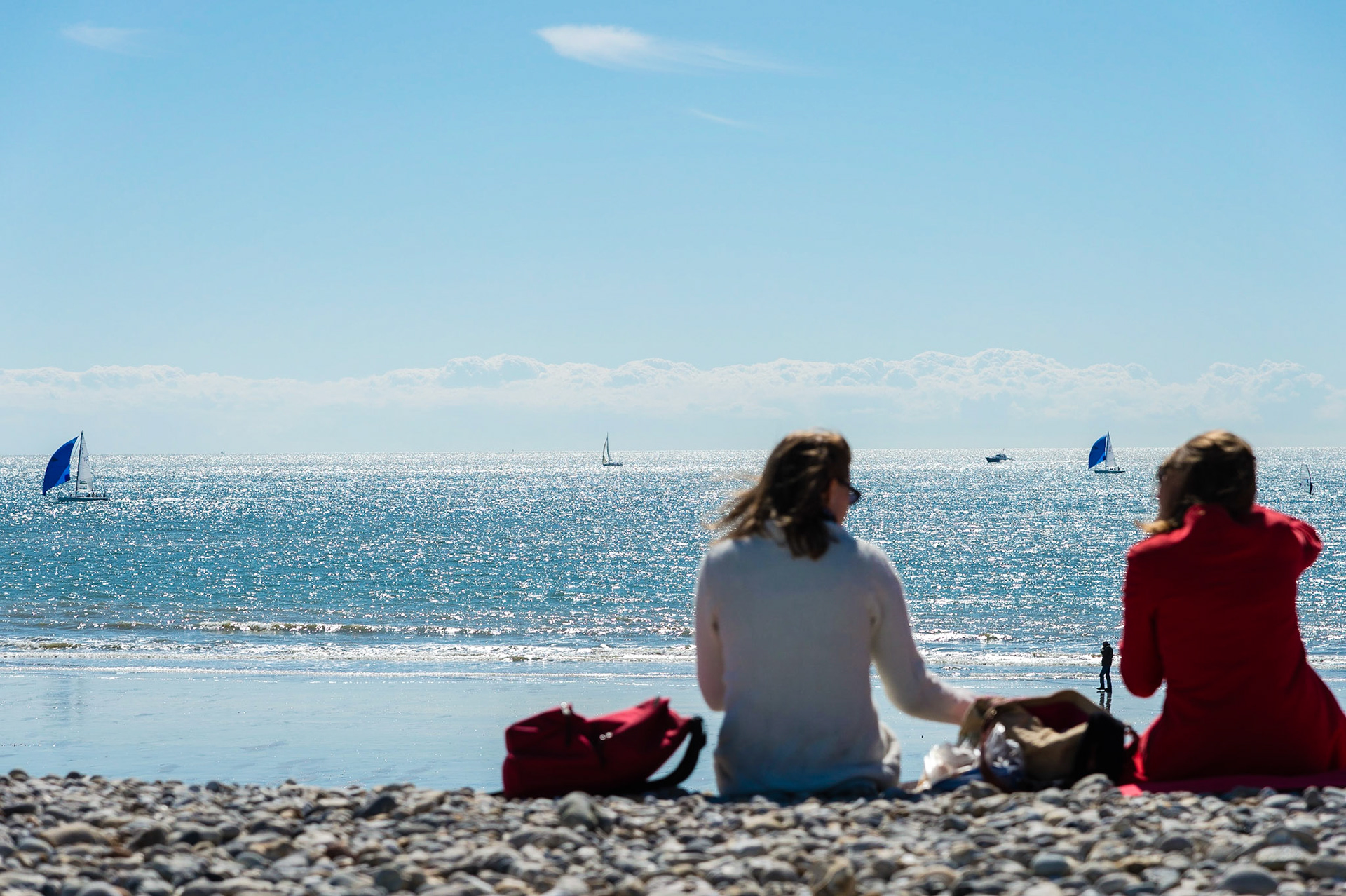 Le Havre. La plage.  Le Havre. The beach.