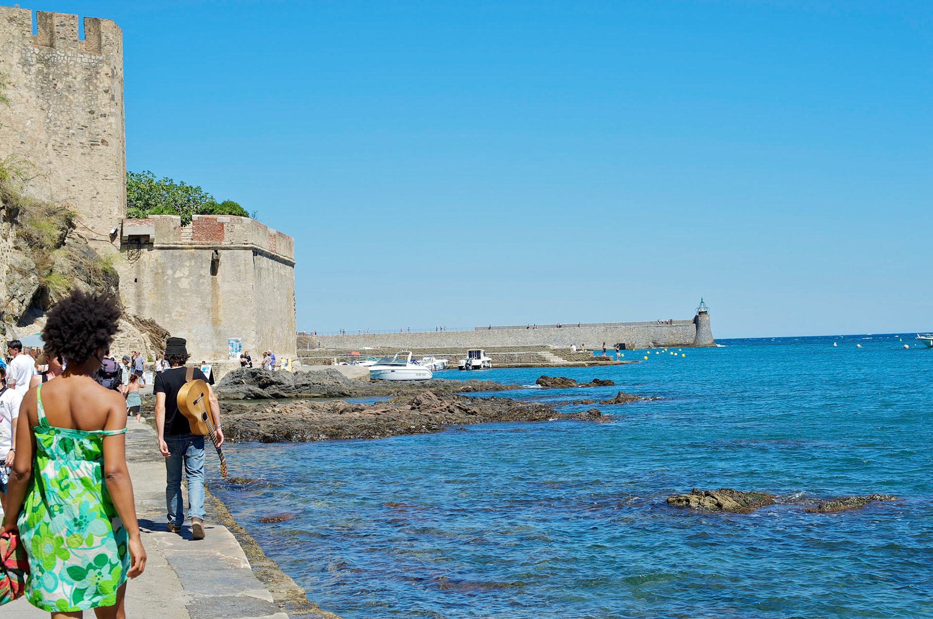 Collioure, Pyrenees Orientales, France