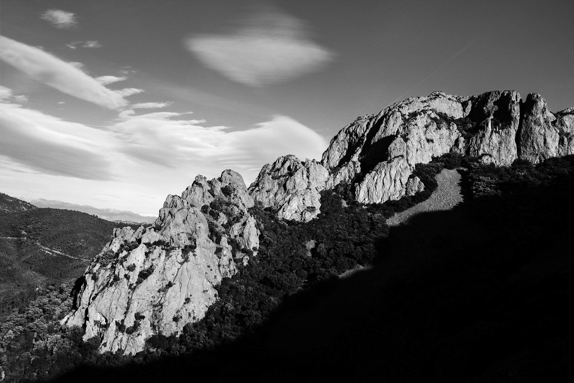 Paysages du Massif de l'Estérel, France.