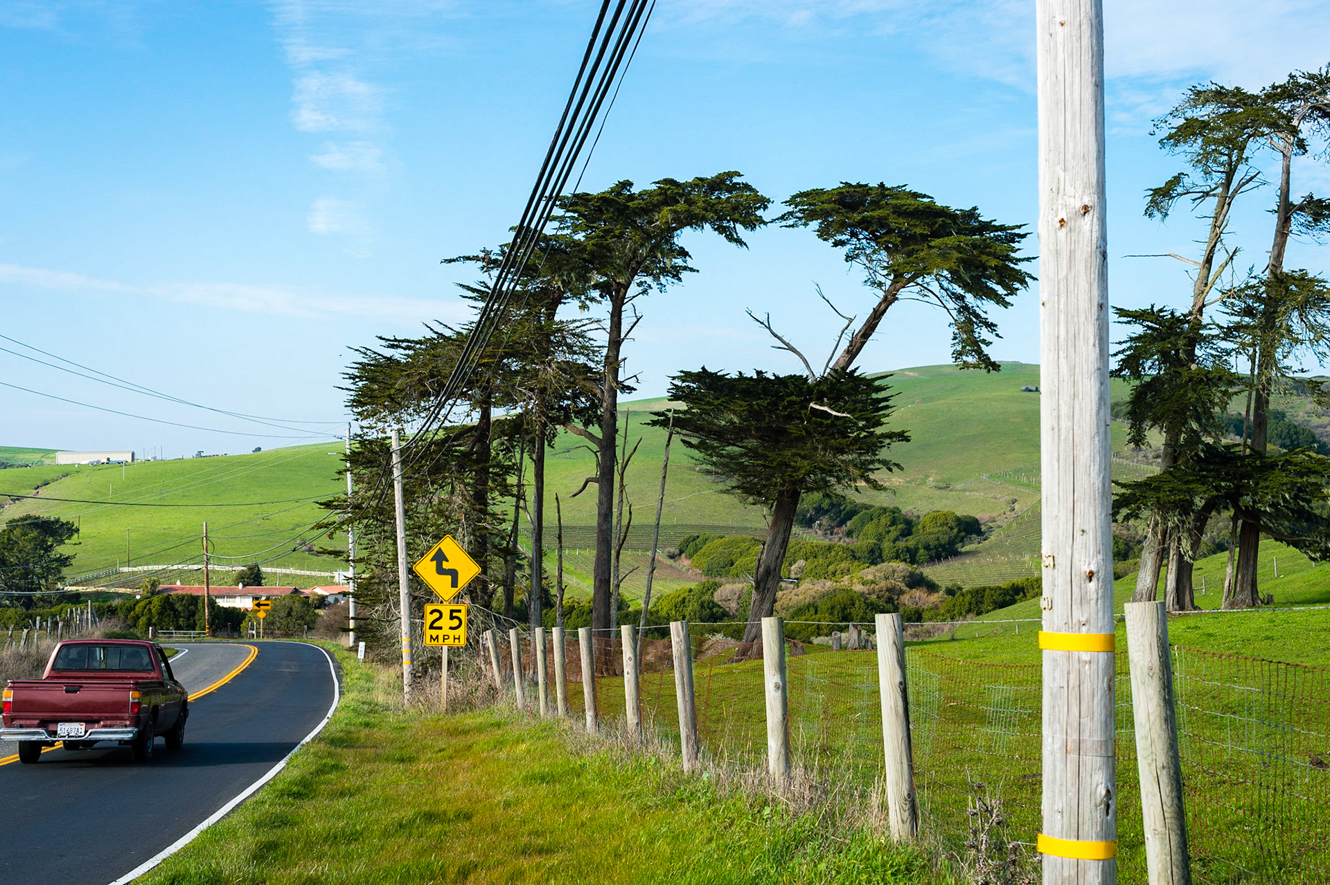 Highway One, Californie, USA.