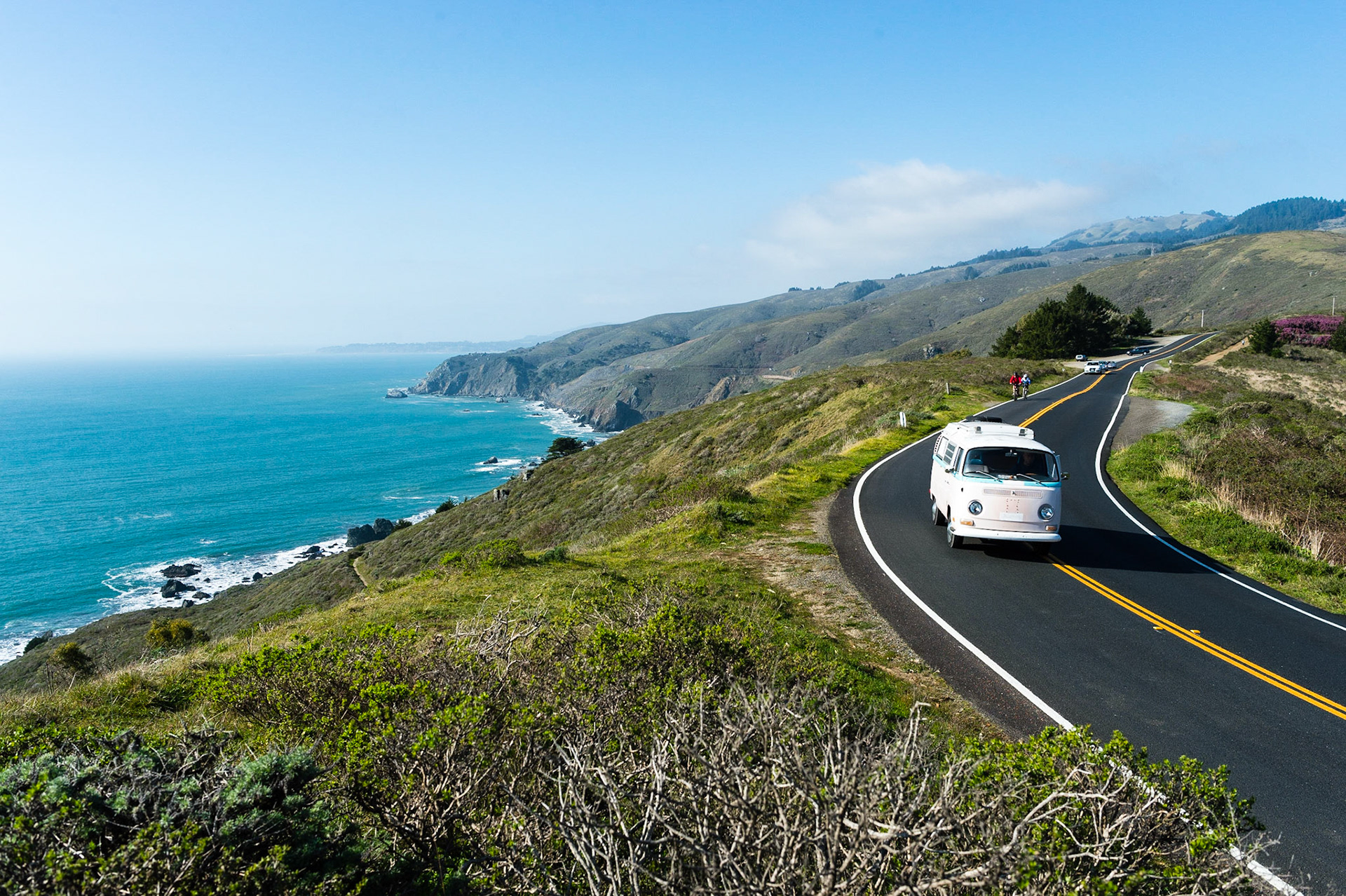 Highway One, Californie, USA.