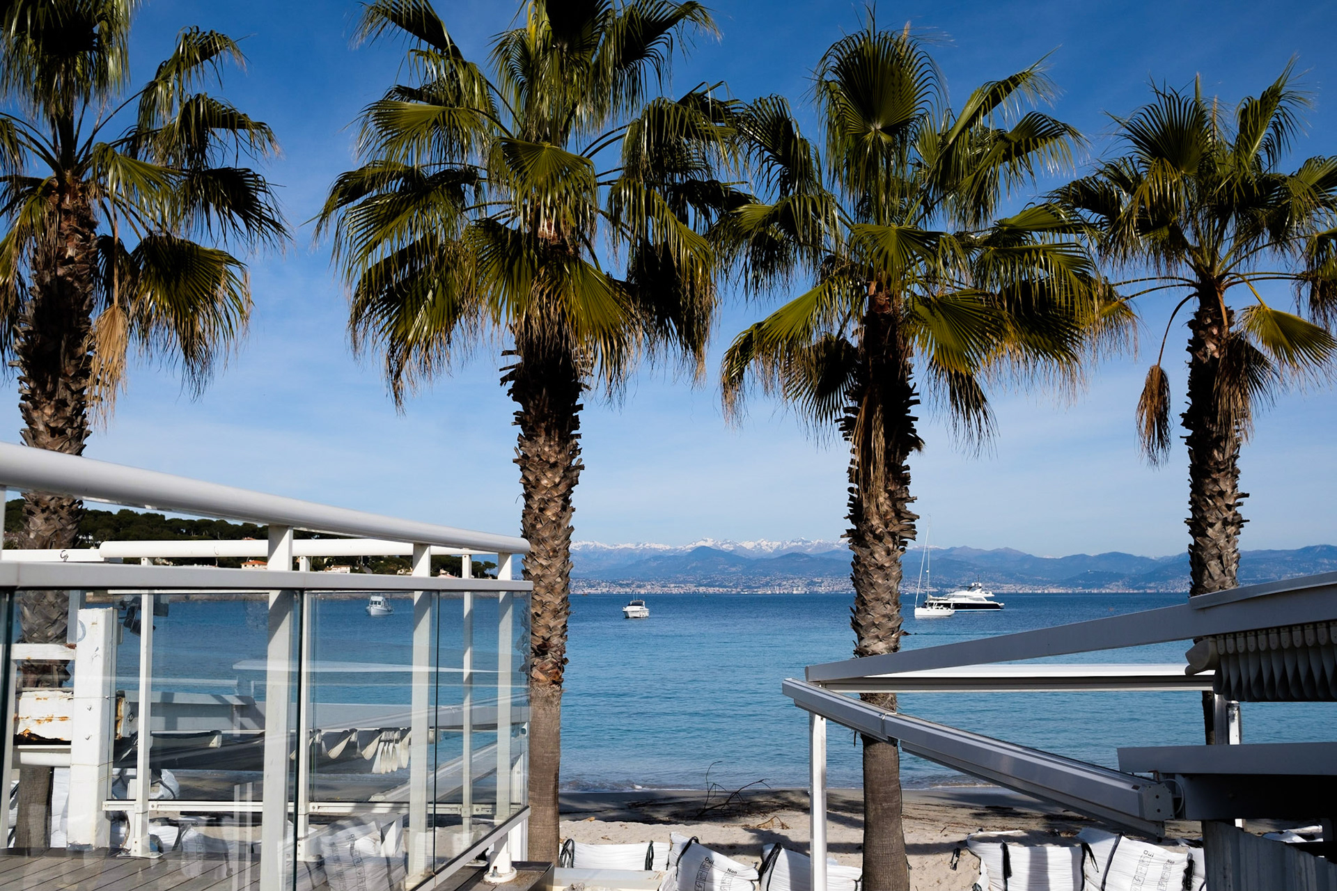 Plage de la Garoupe, Antibes, France