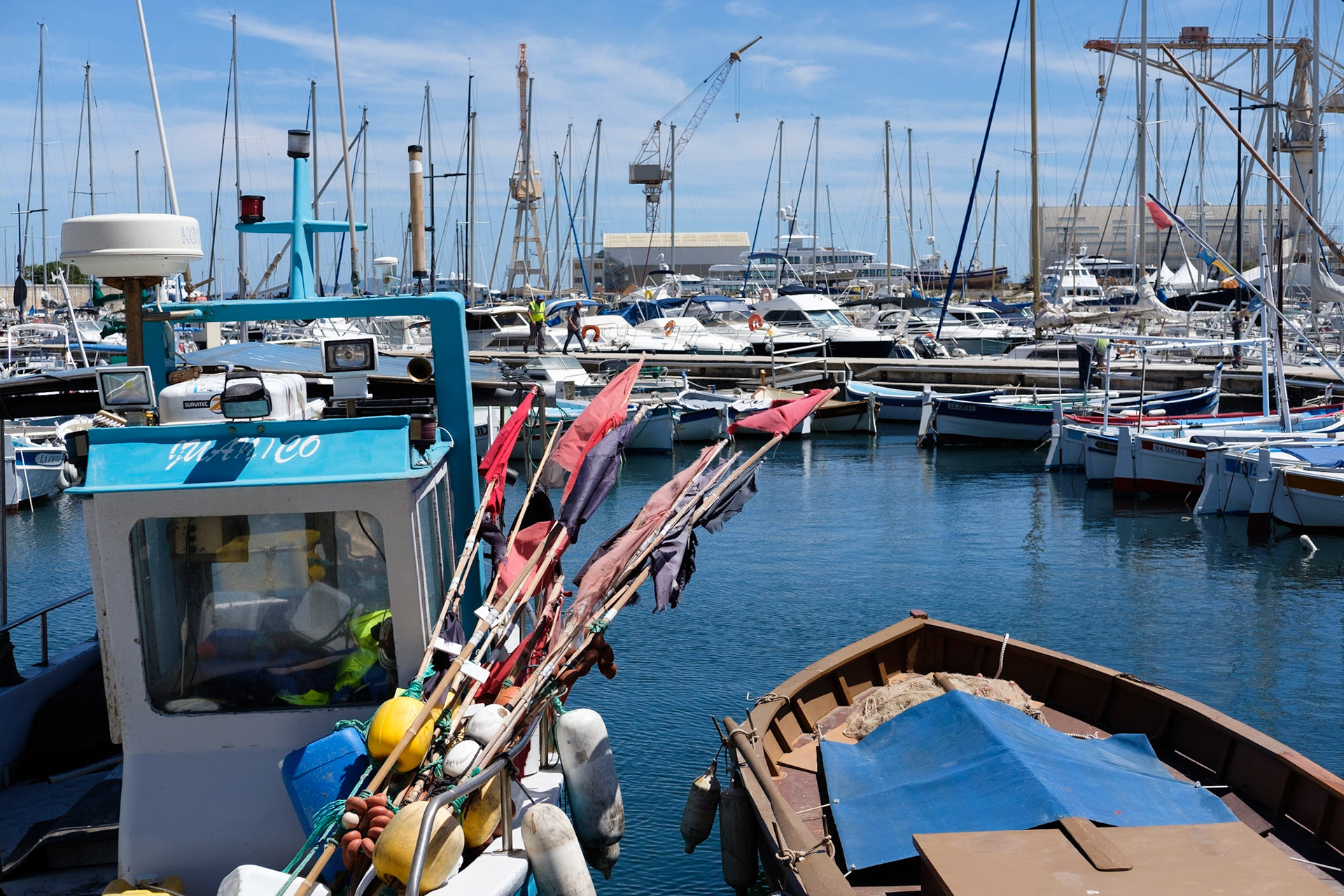 La Ciotat, Bouches du Rhone, France.