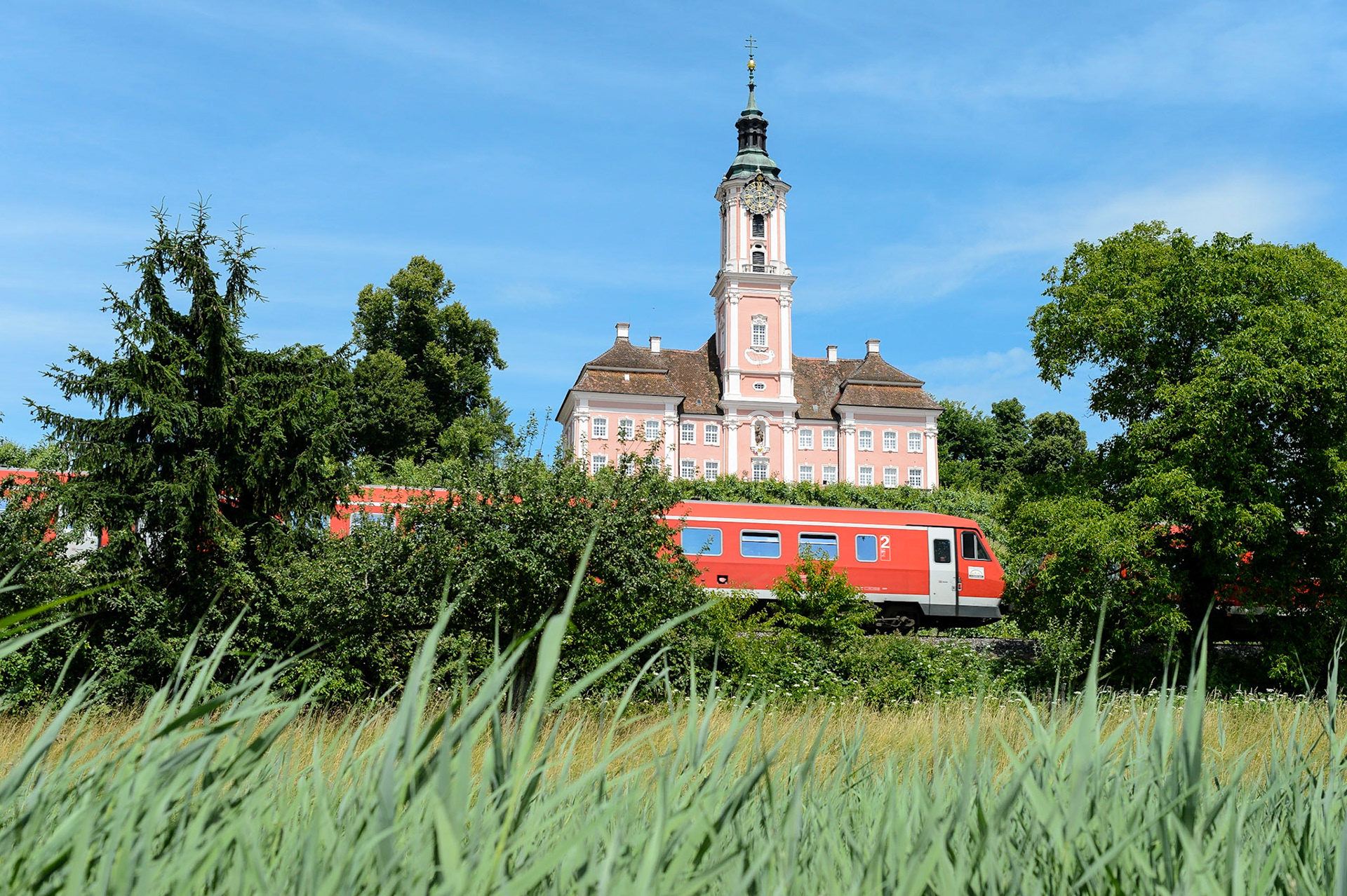 Wallfahrtskirche Birnau. Lac de Constance, Bade-Wurtemberg, Allemagne.