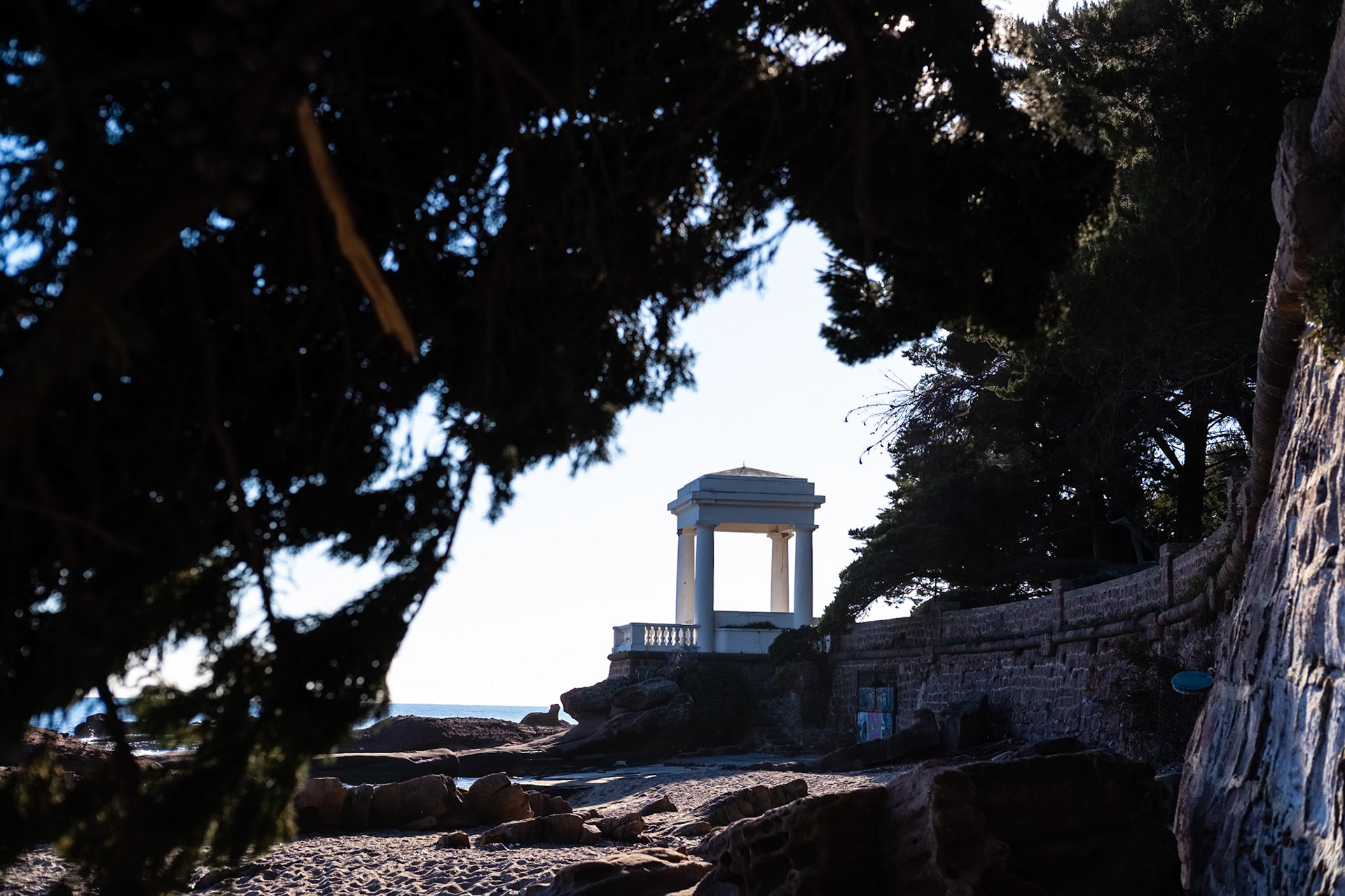 Le sentier du littoral entre Saint Raphaël et Agay. Saint Raphaël, Var, France