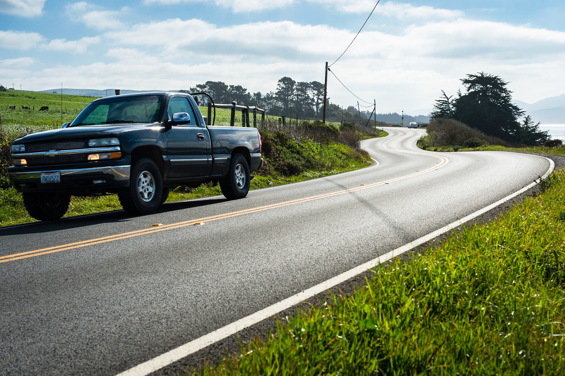 Highway One, Californie, USA.