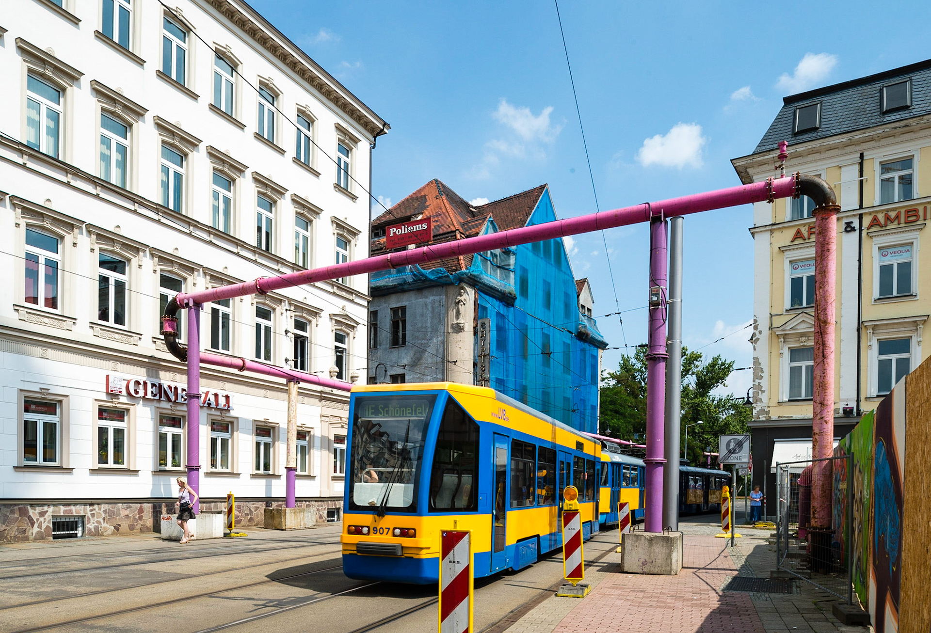 Leipzig, Saxe, Allemagne.