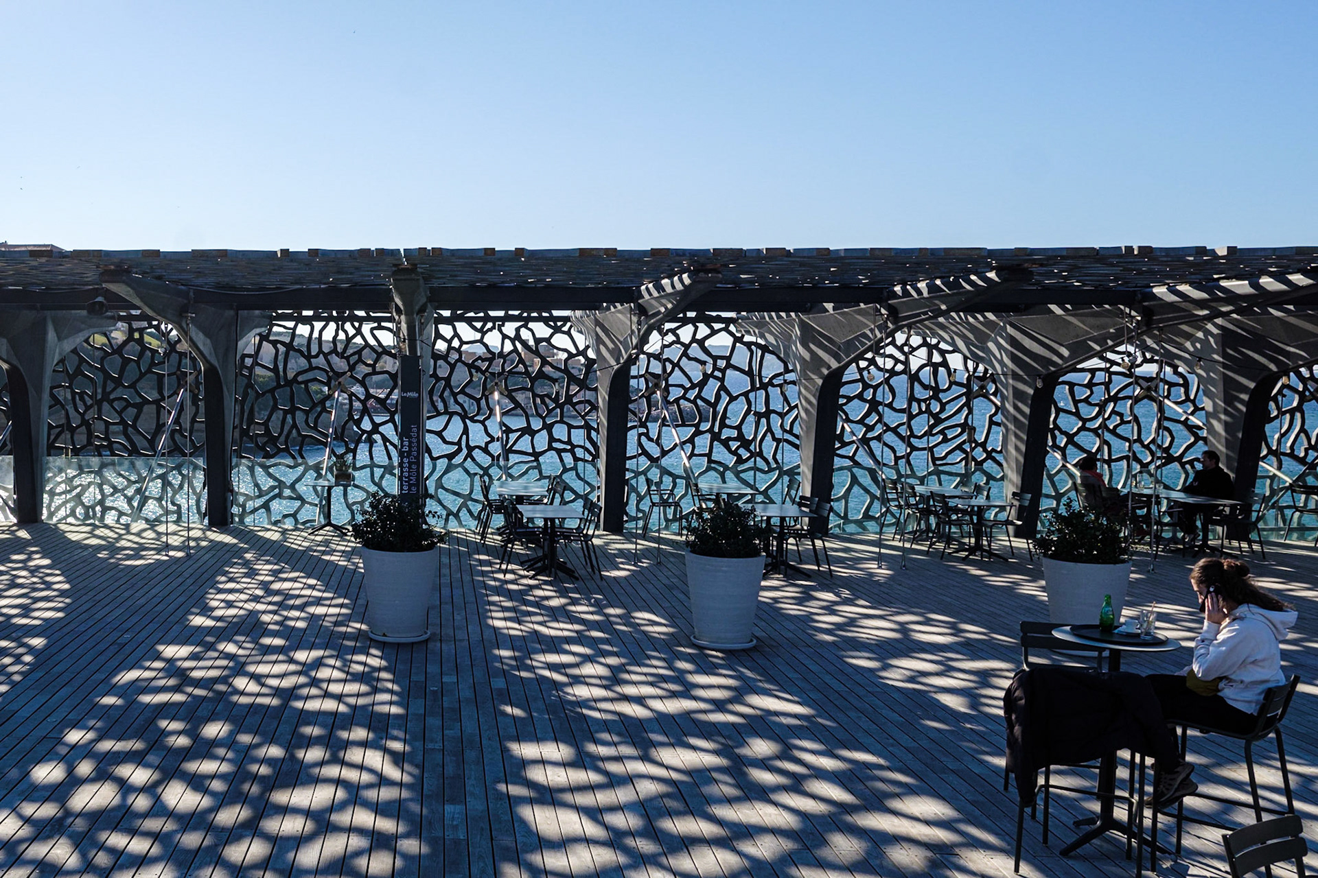 MUCEM, architecte Rudy Ricciotti (associé à Roland Carta). Marseille, Bouches du Rhône. France.
