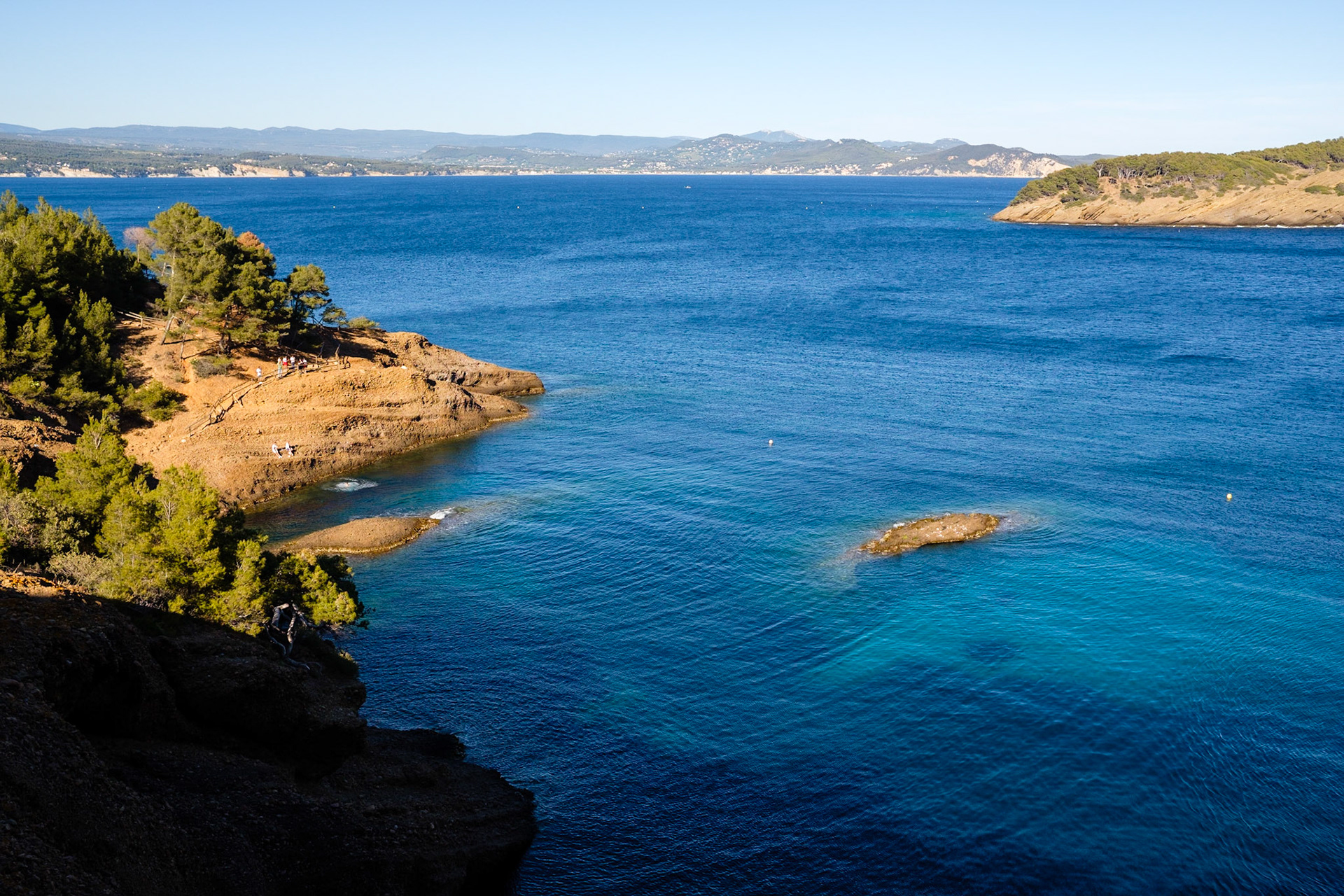Calanques du Mugel, La Ciotat, Bouches du Rhone, France.