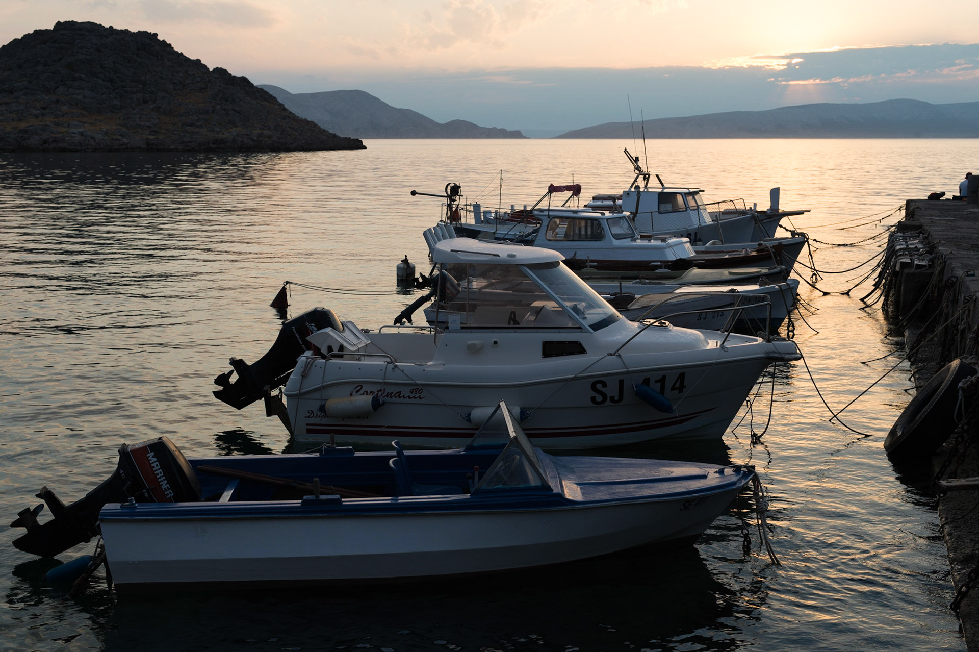 Au bord de la mer Adriatique, en Croatie. /  Along the Adriatic Sea, Croatia.
