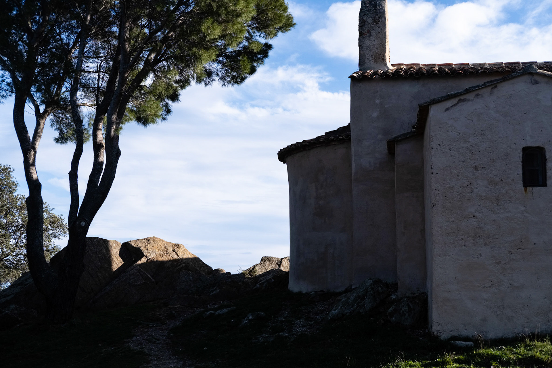 Chapelle Notre Dame de Constance. Bormes les Mimosas, Var, France.