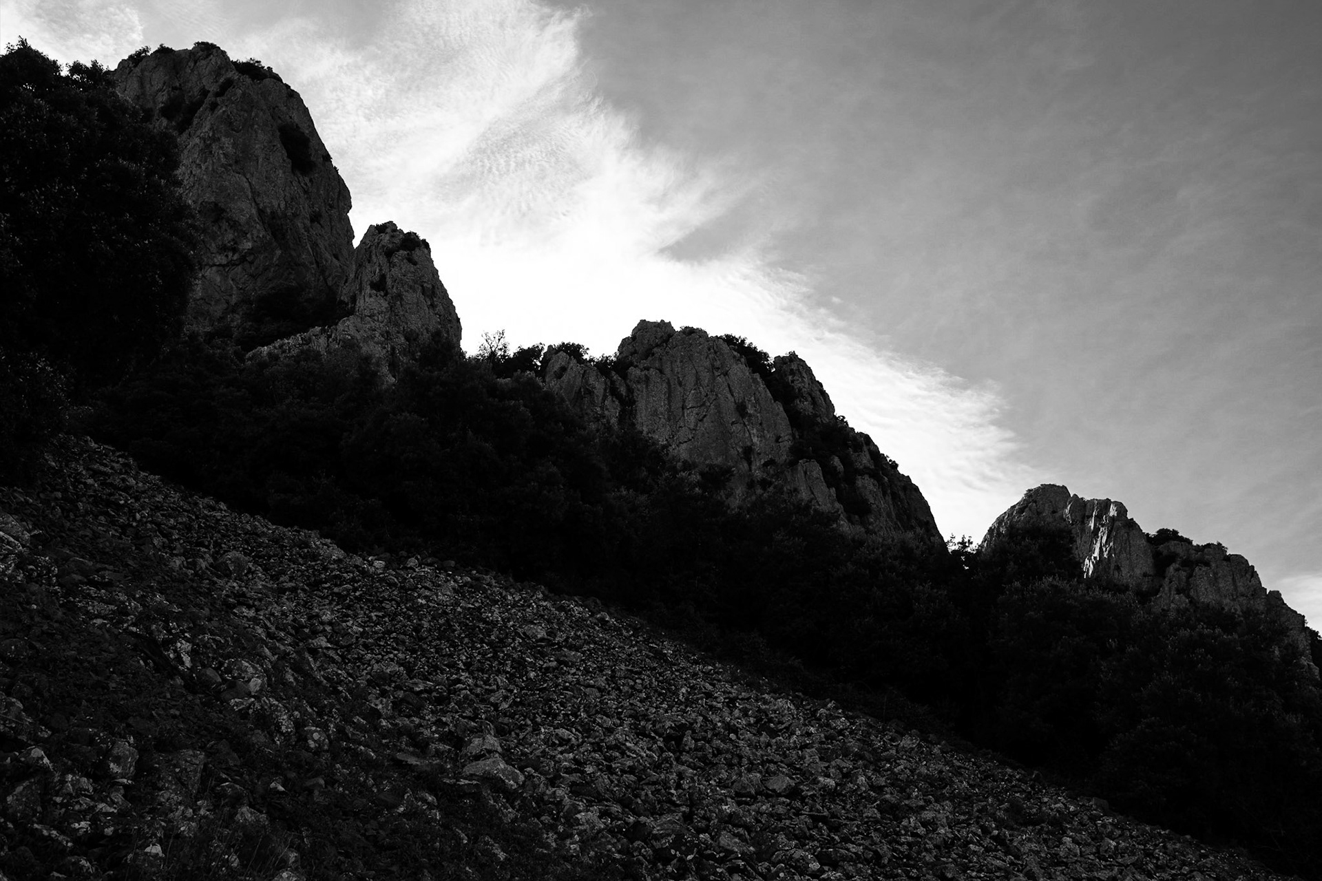 Paysages du Massif de l'Estérel, France.