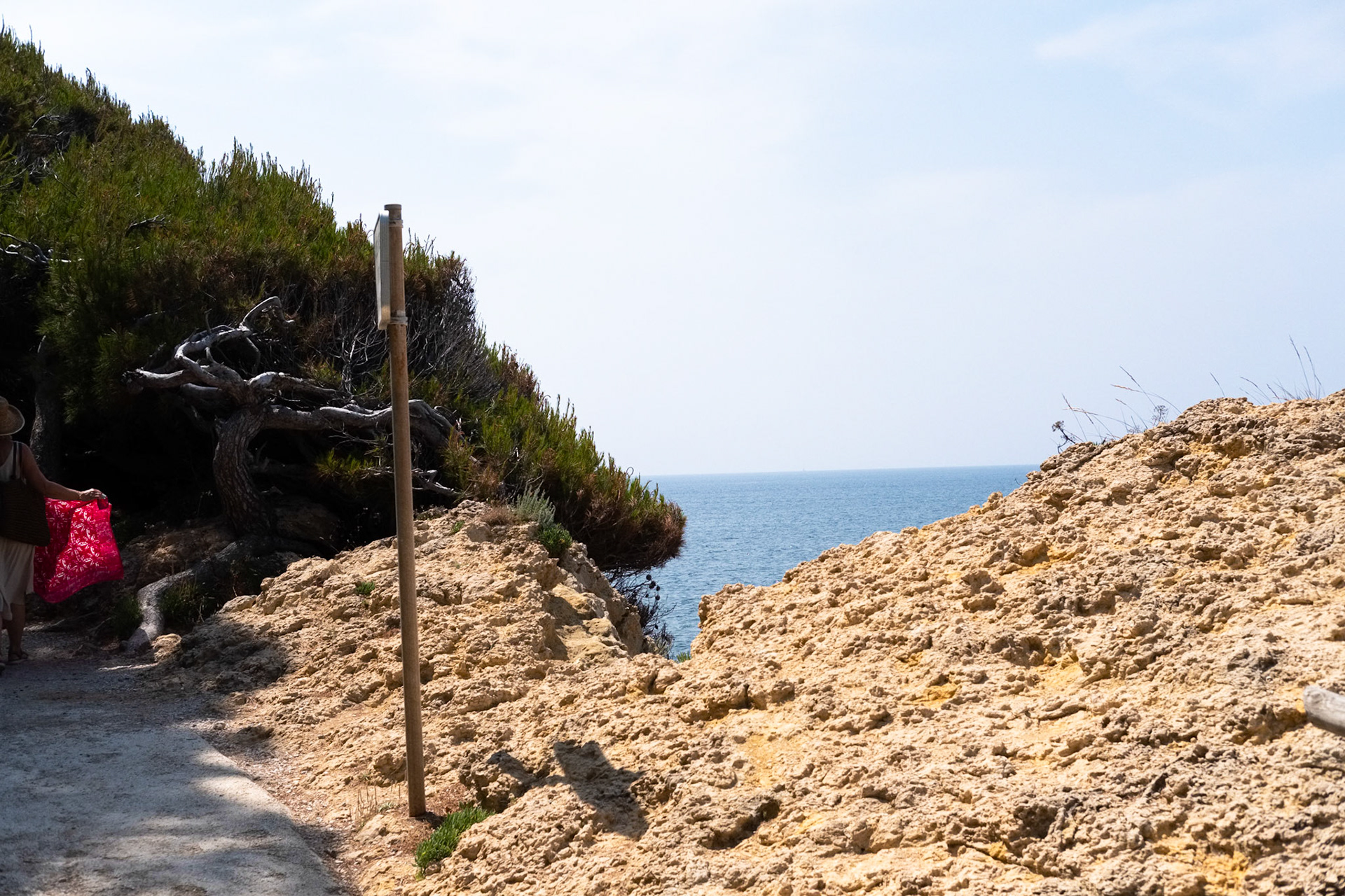 Le sentier du Littoral, Carry Le Rouet, Carry-Le-Rouet, Bouches du Rhône, France.