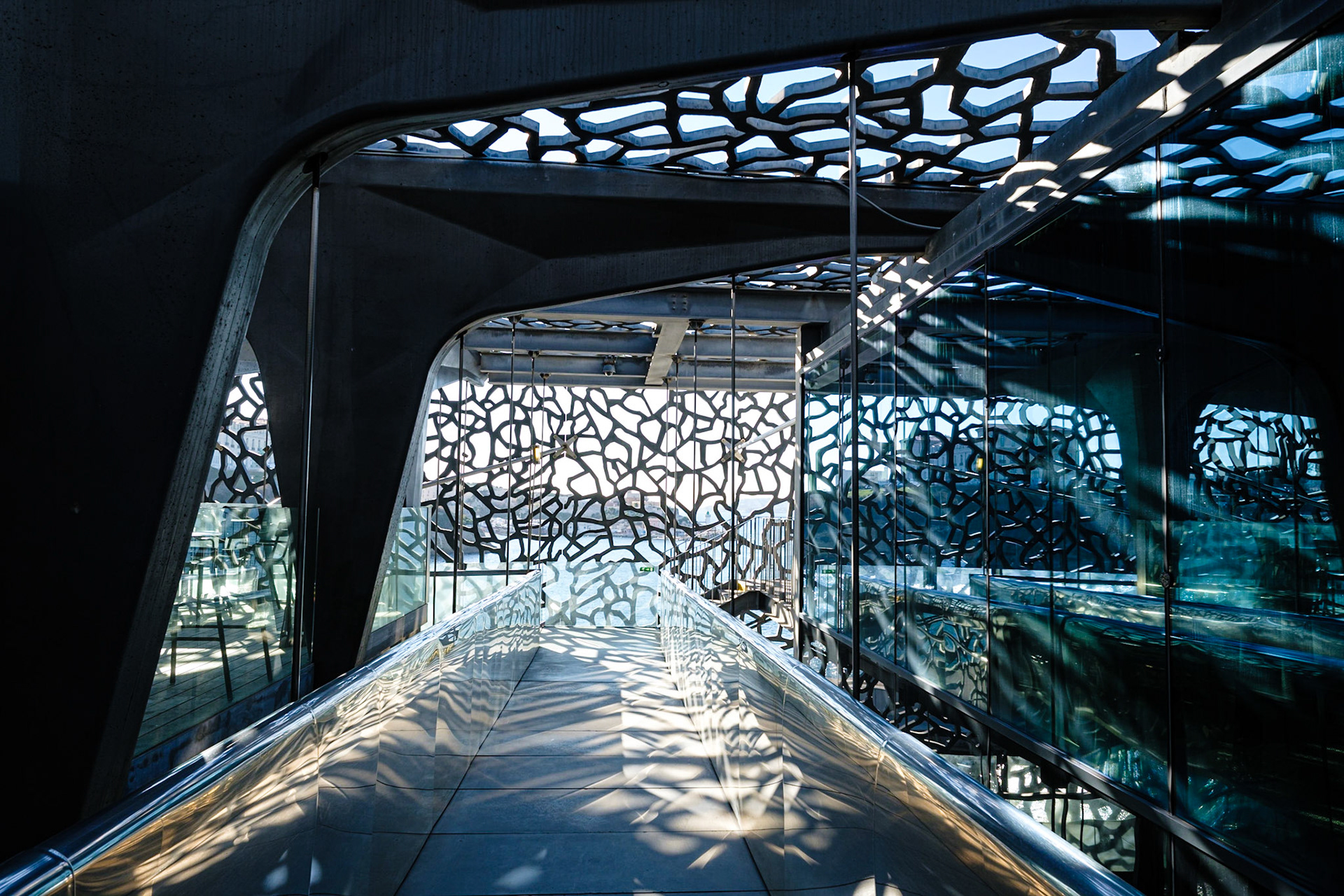 MUCEM, architecte Rudy Ricciotti (associé à Roland Carta). Marseille, Bouches du Rhône. France.