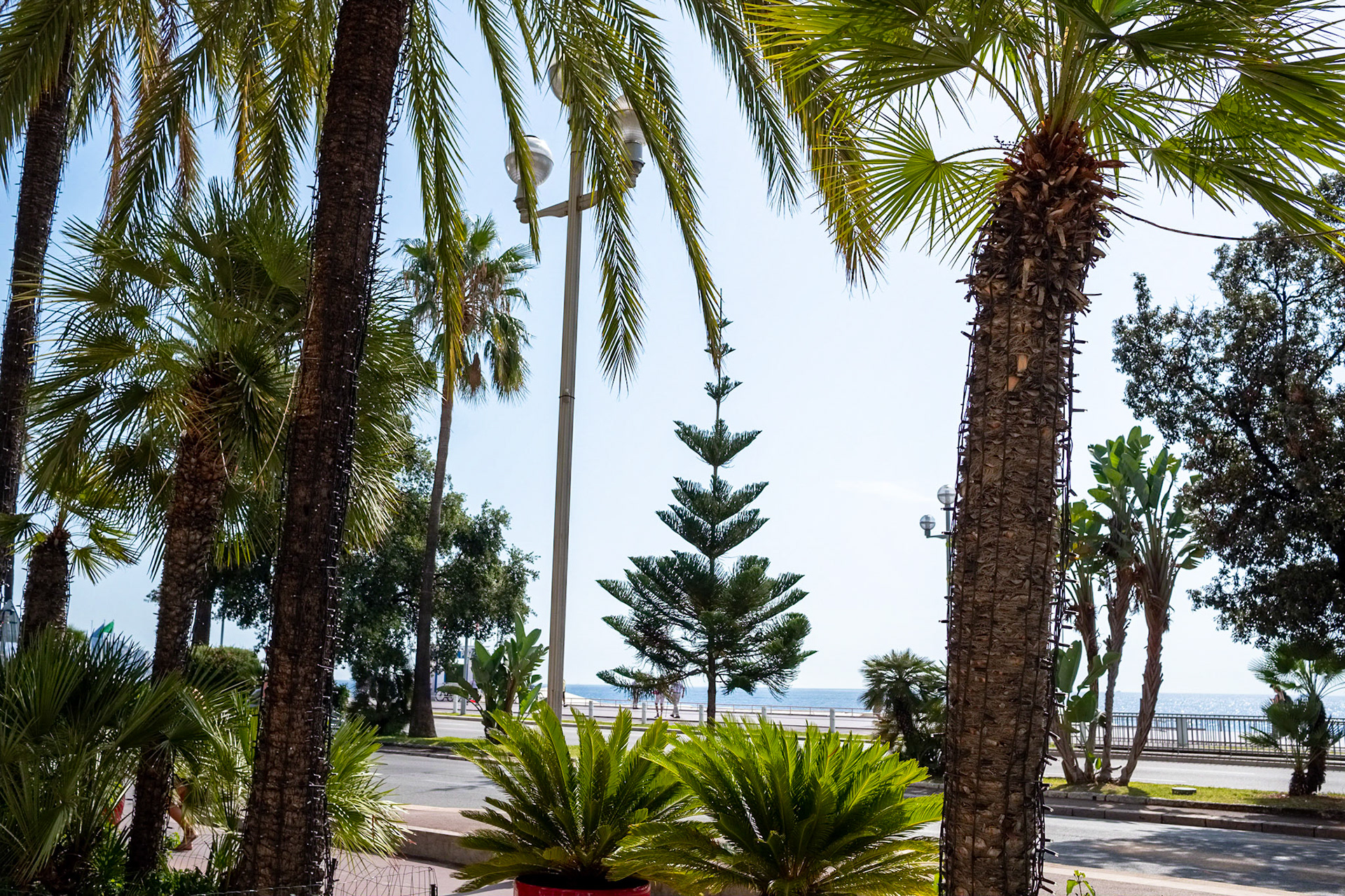 La Promenade des Anglais, Nice, Alpes Marimes, France.