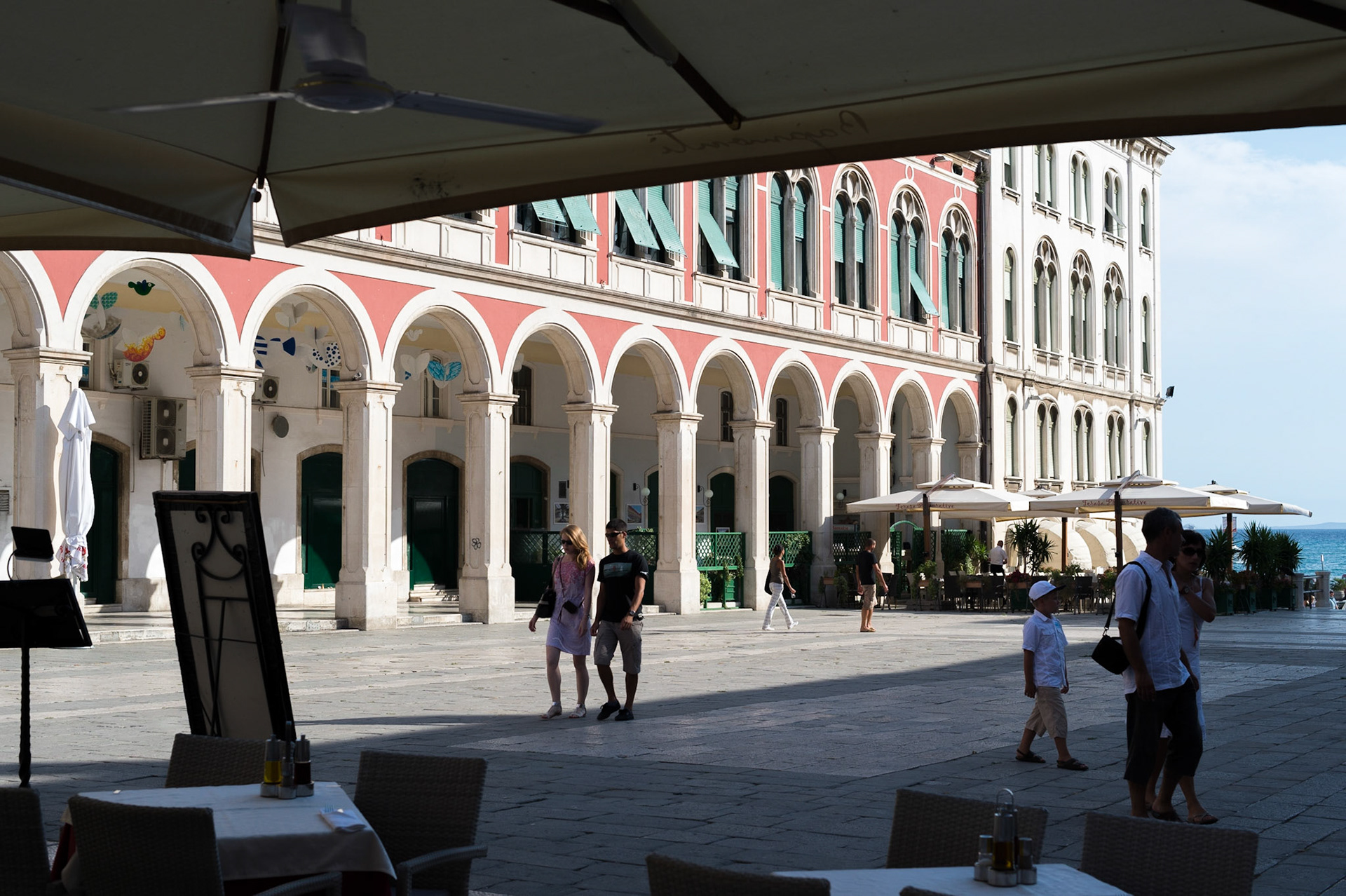 Split, Dalmatie, Croatie.