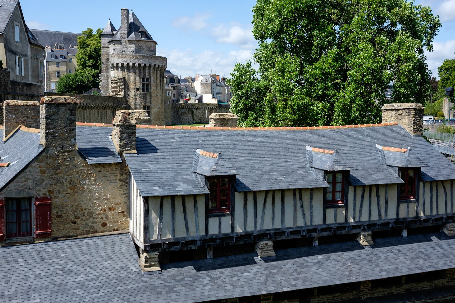 Vannes , Morbihan, Bretagne, France. / Vannes, Morbihan, Brittany, France.