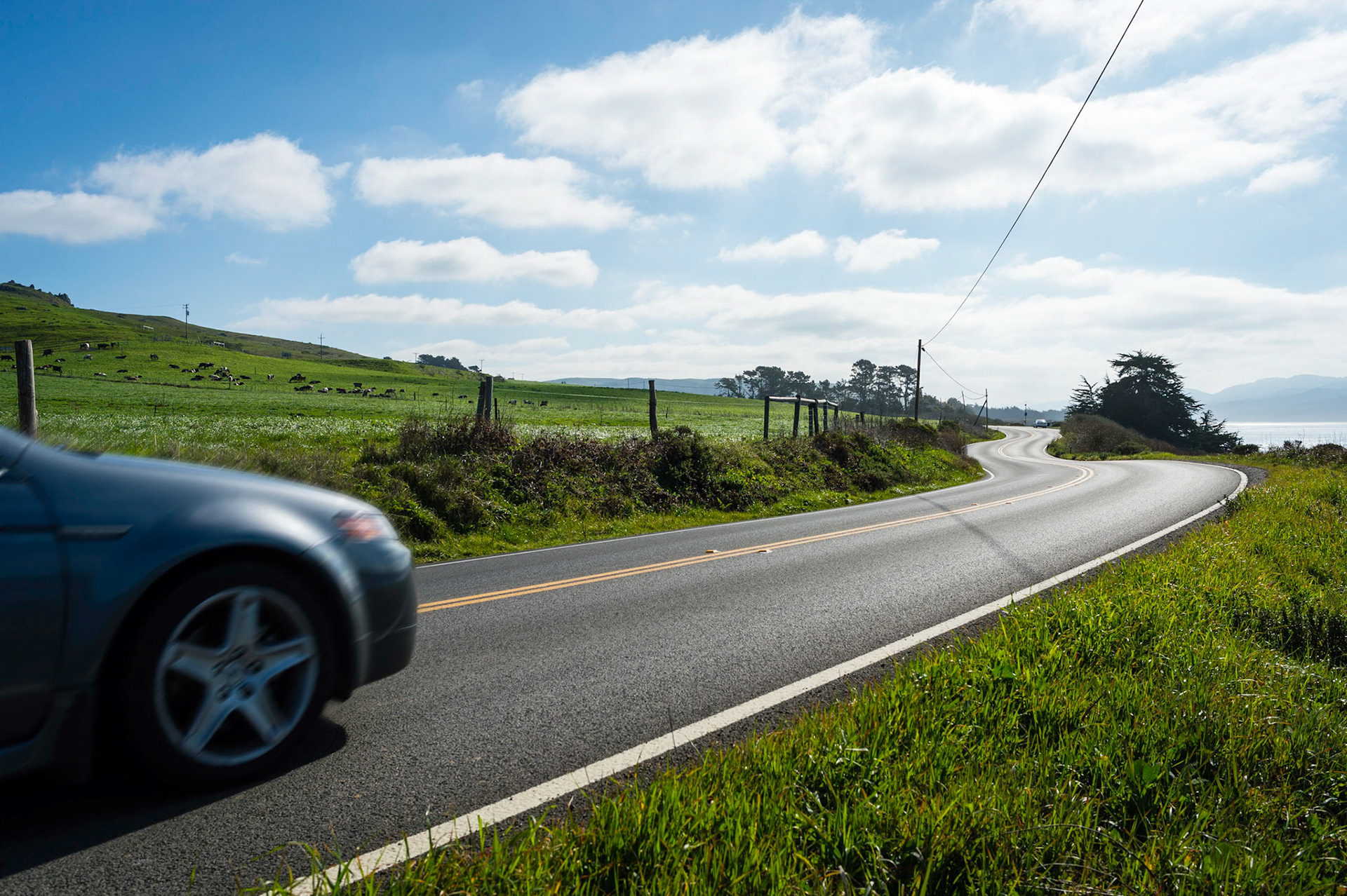 Highway One, Californie, USA.