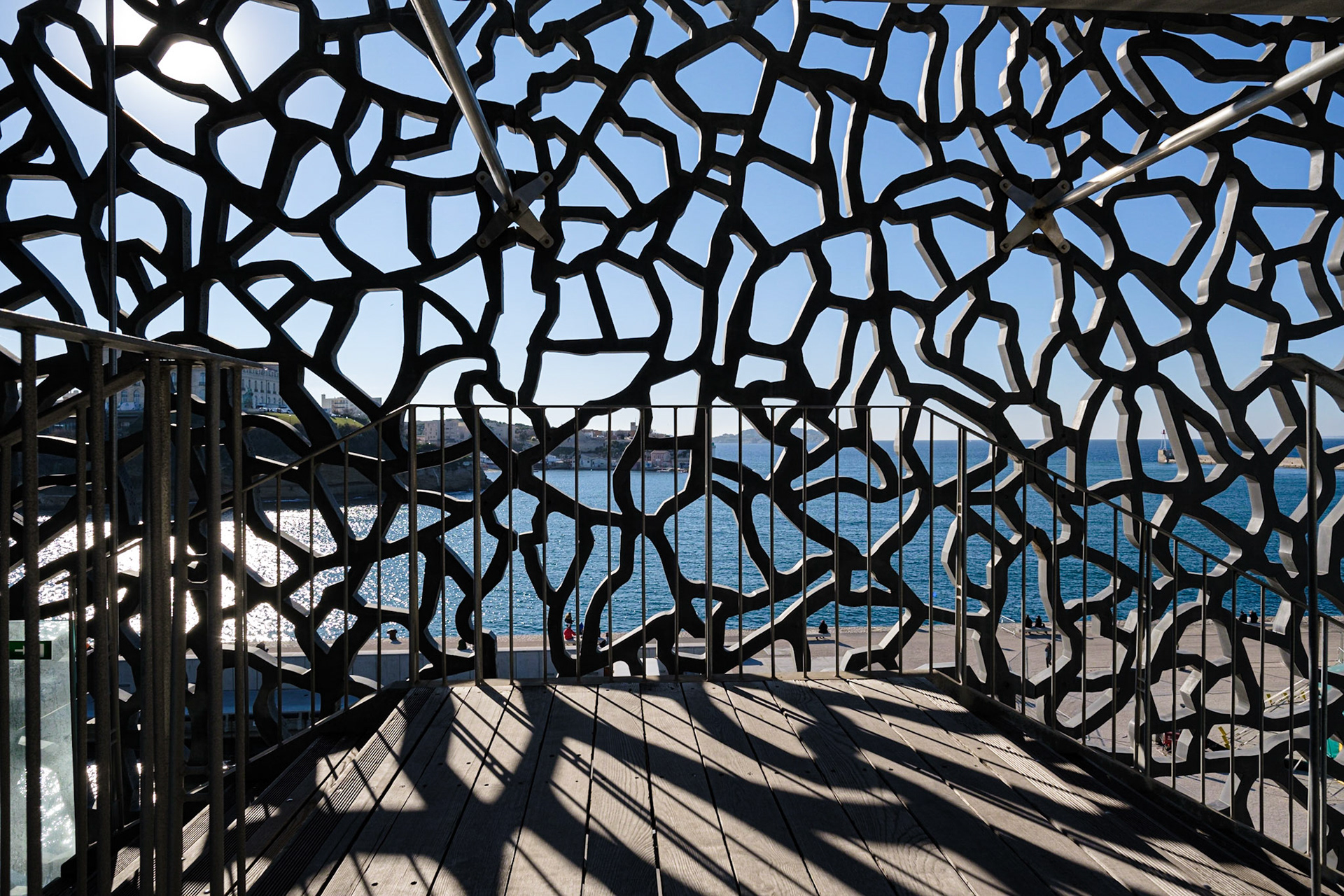 MUCEM, architecte Rudy Ricciotti (associé à Roland Carta). Marseille, Bouches du Rhône. France.