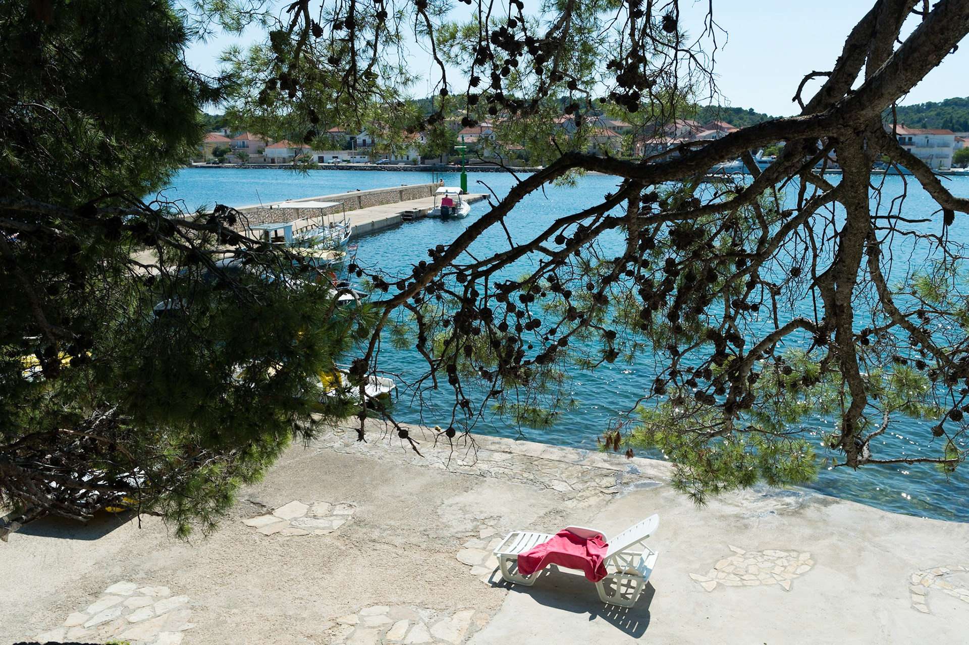 Kukljica, Ile de Ugljan, Croatie. / Kukljica, Island Ugljan, Croatia.