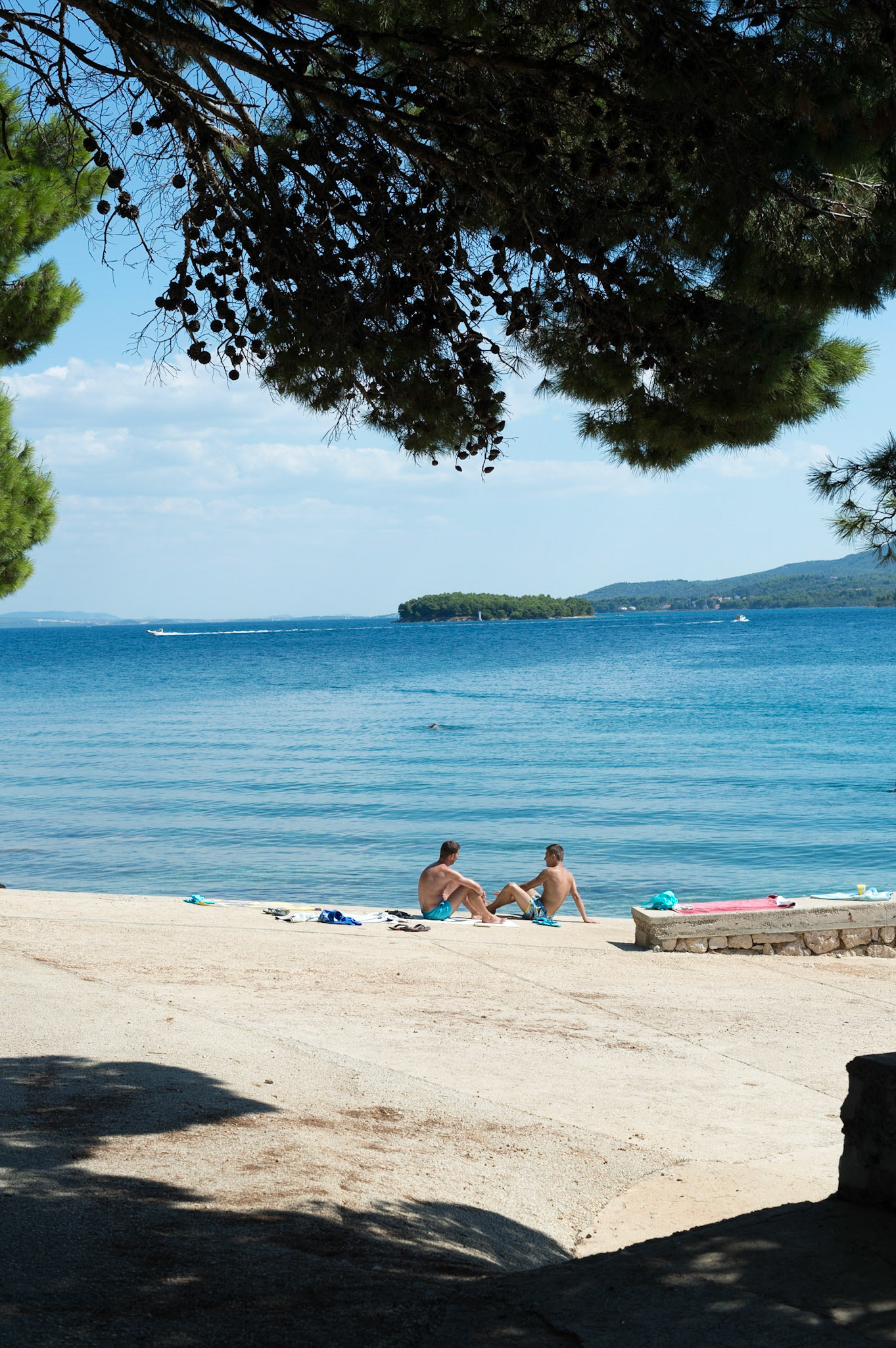 Kukljica, Ile de Ugljan, Croatie. / Kukljica, Island Ugljan, Croatia.