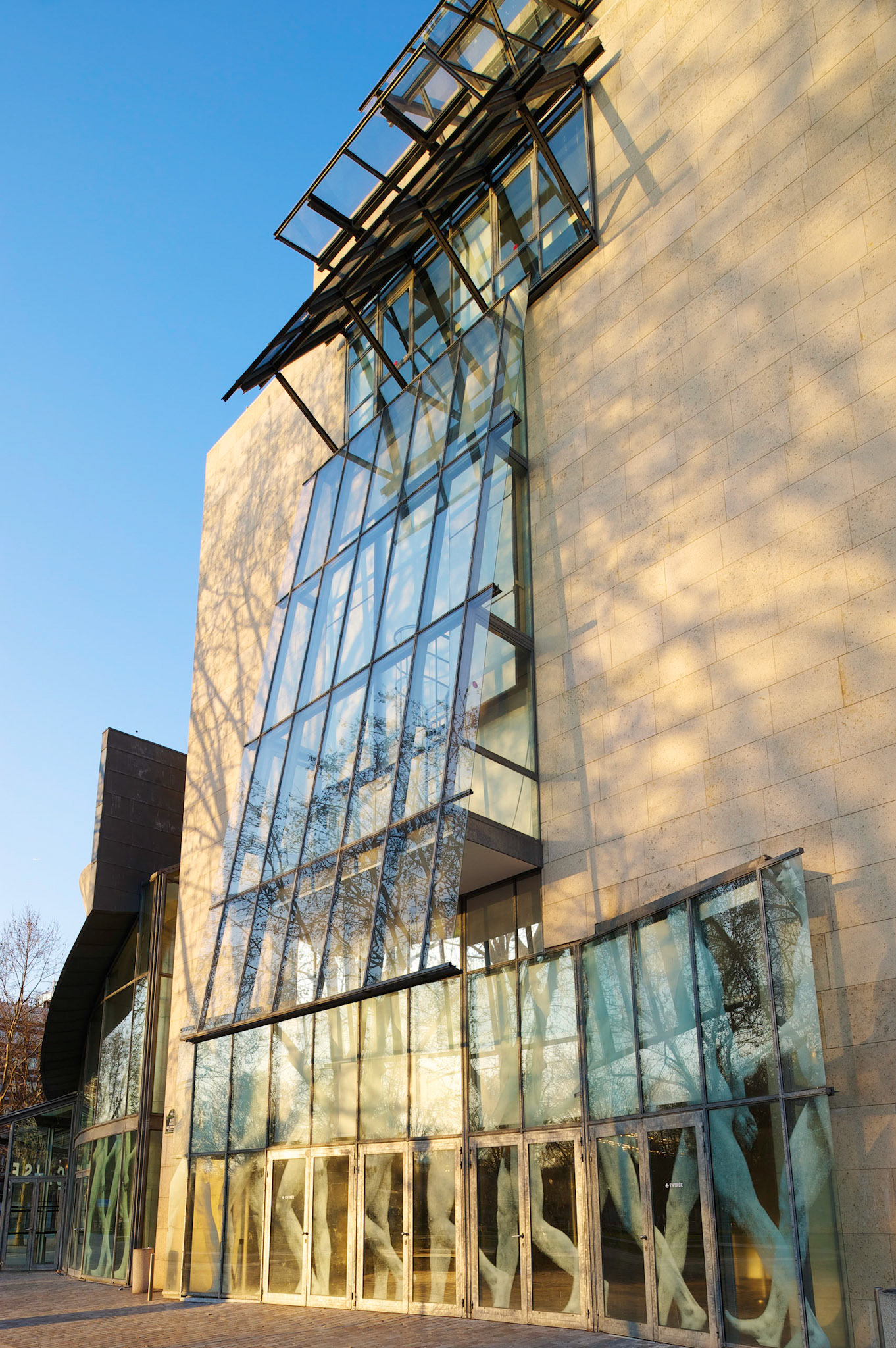 la Cinémathèque Française, Paris. Architecte Franck Gehry