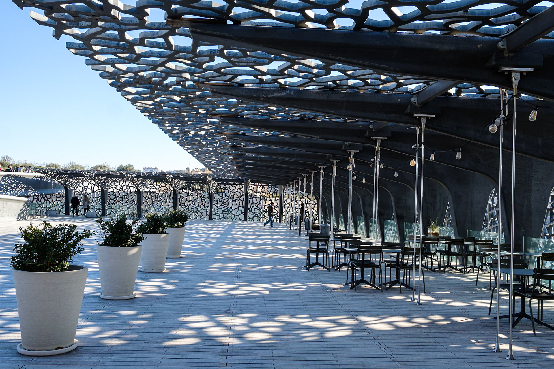 MUCEM, architecte Rudy Ricciotti (associé à Roland Carta). Marseille, Bouches du Rhône. France.