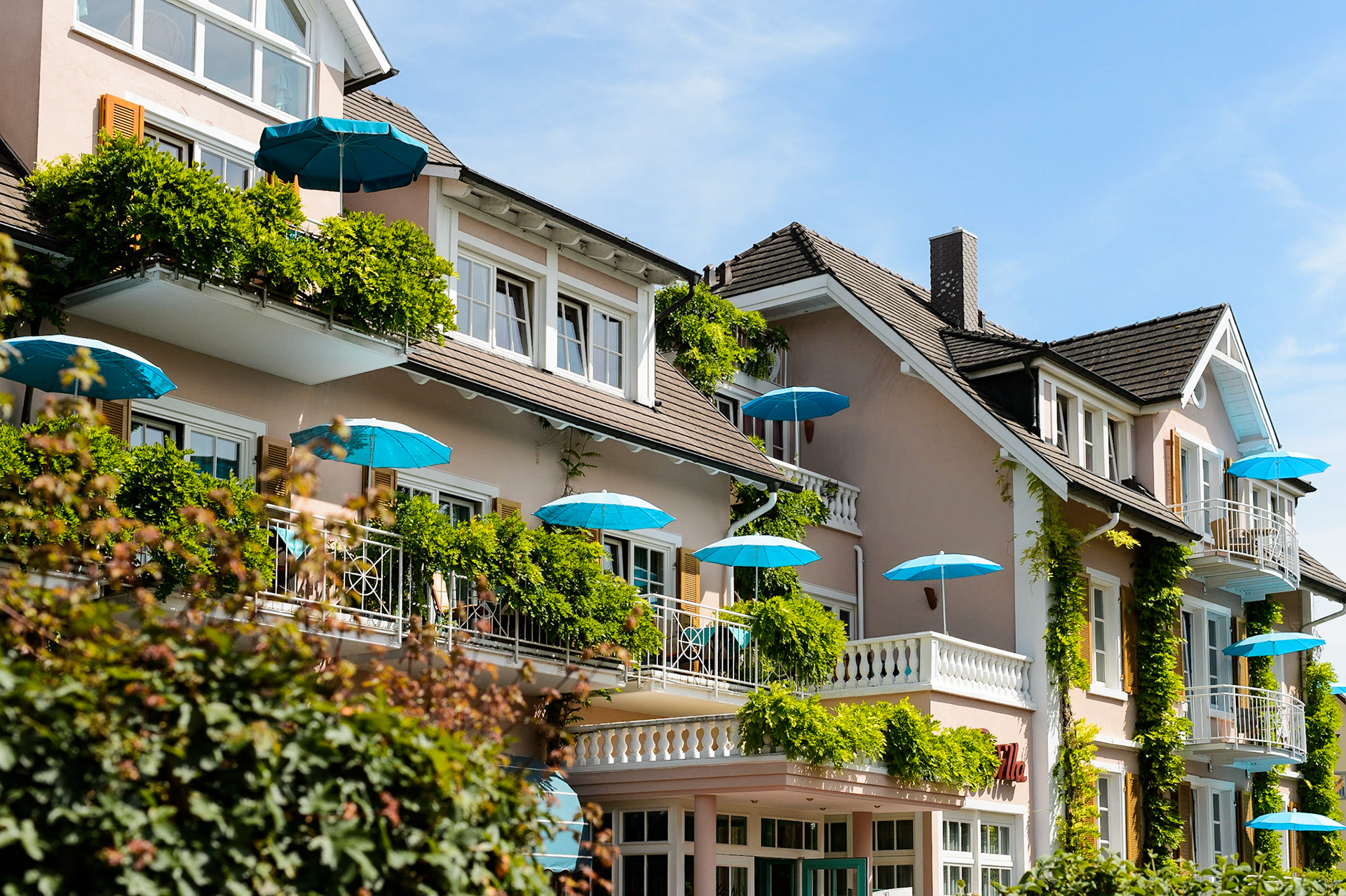 Unteruhldingen am Bodensee. Lac de Constance, Bade-Wurtemberg, Allemagne.