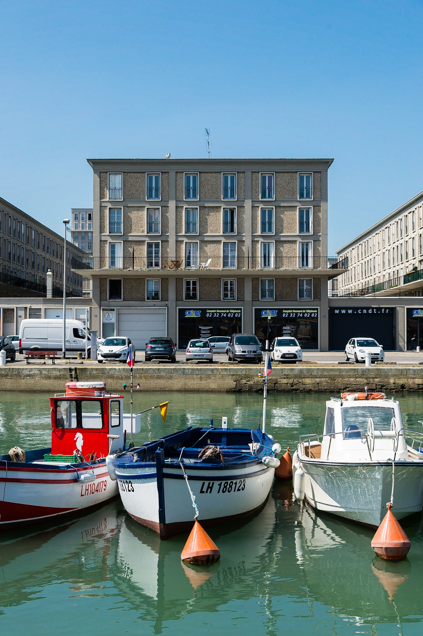 Le Havre. Le Bassin du Roi.