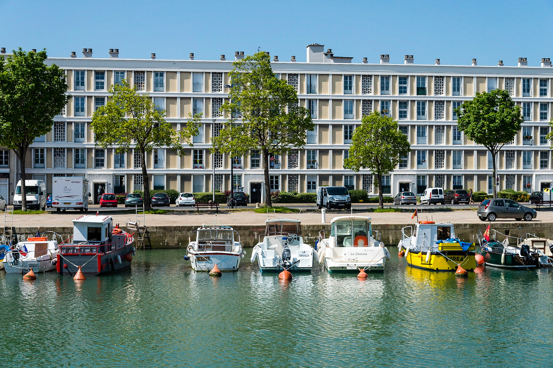 Le Havre. Le Bassin du Roi.