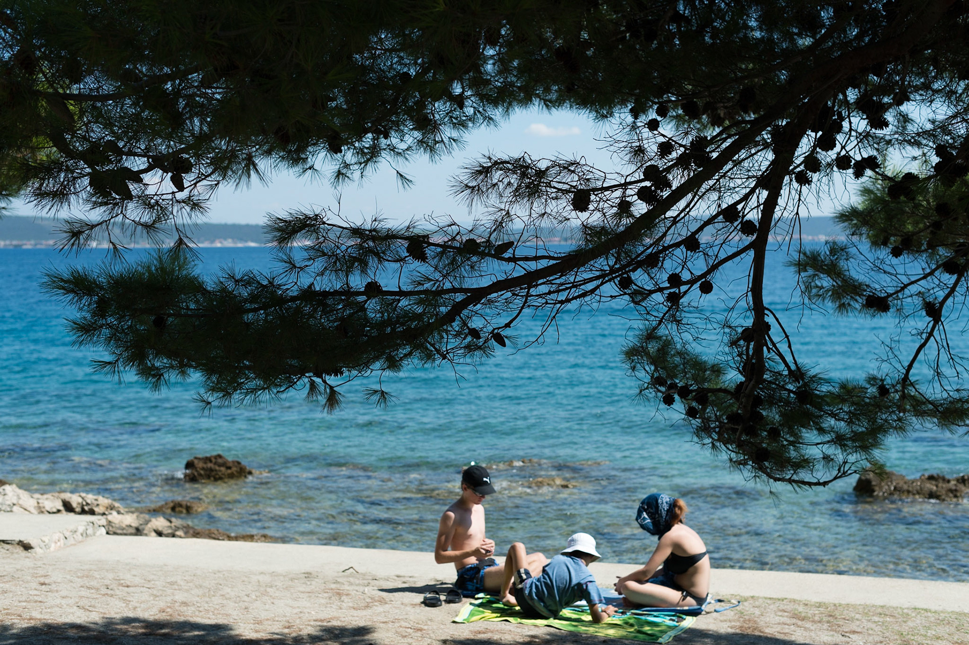 Kukljica, Ile de Ugljan, Croatie. / Kukljica, Island Ugljan, Croatia.