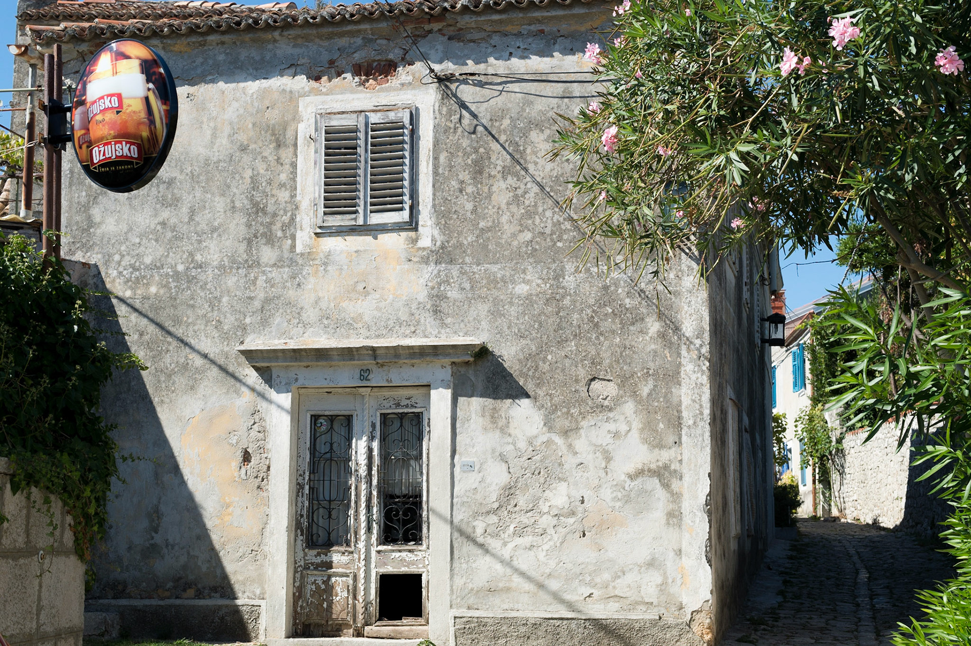 Osor, Ile de Cres, Croatie. / Osor, Island Cres, Croatia.