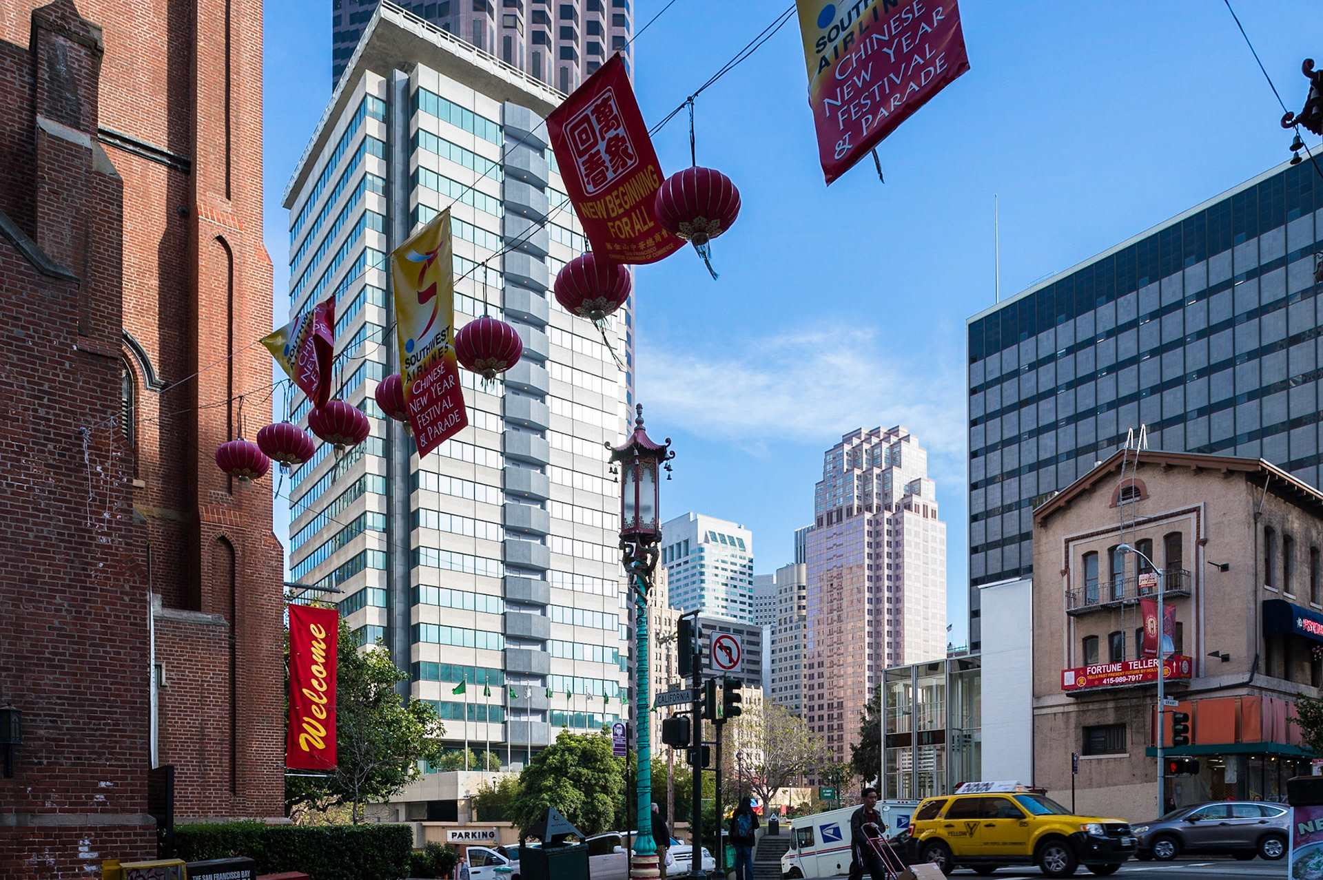 Entre Chinatown et Financial District, San Francisco./ Between Chinatown and the Financial District, San Francisco.