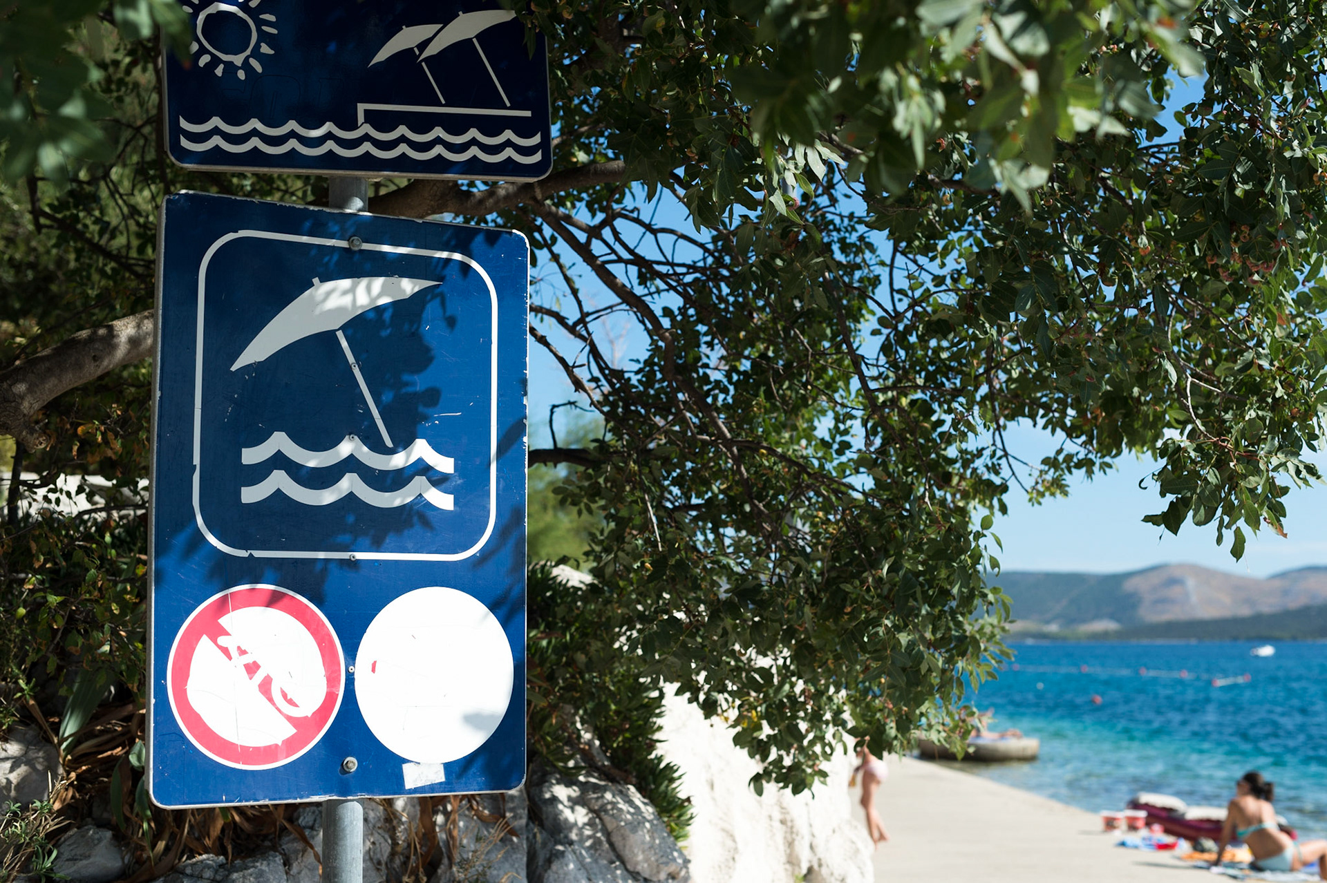 Brodarica, Dalmatie, Croatie. / Brodarica, Dalmatia, Croatia.
