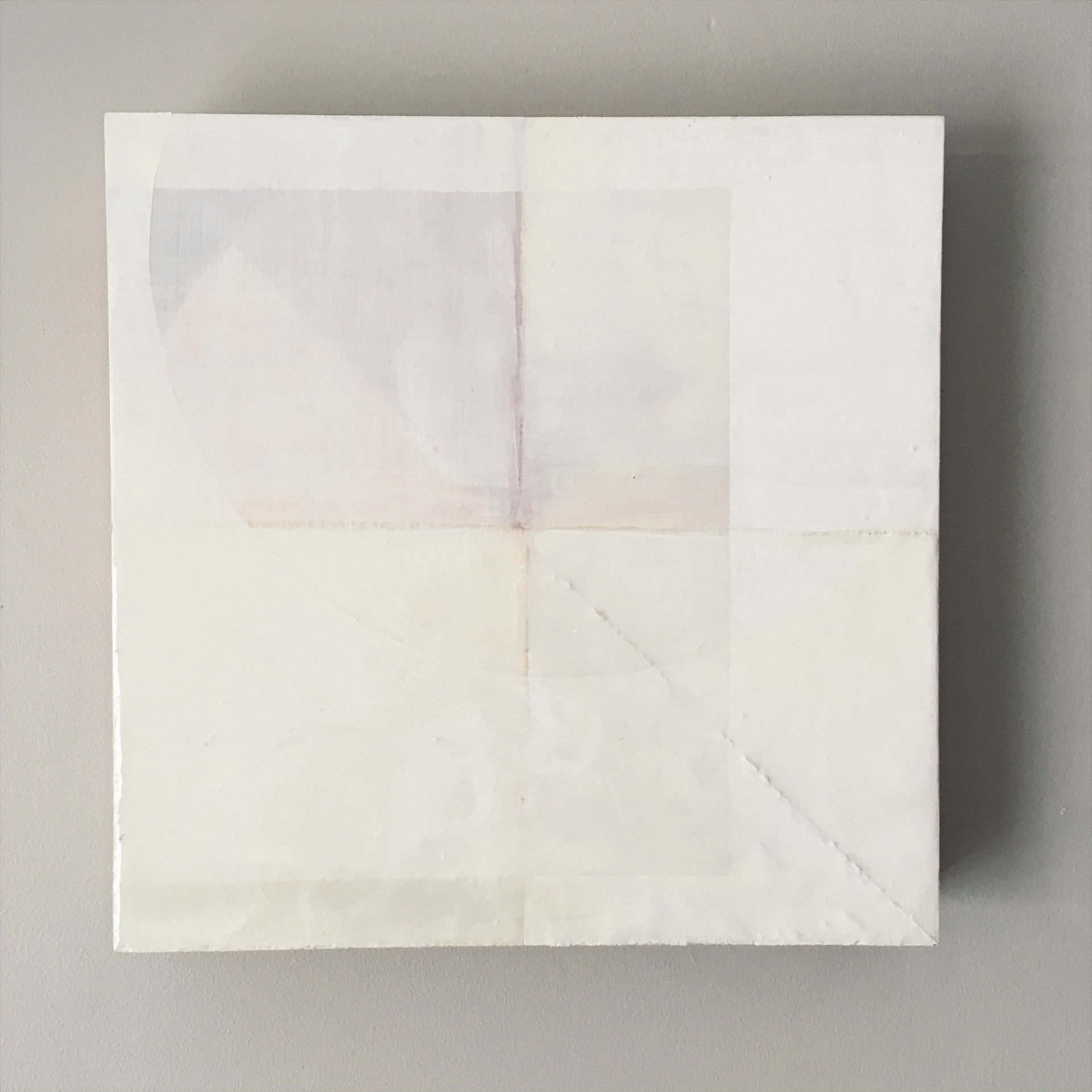 Love The Greyscale Everything: Monochromatic Drift, 2019. Mixed Media on Paper. 32cm x 32cm