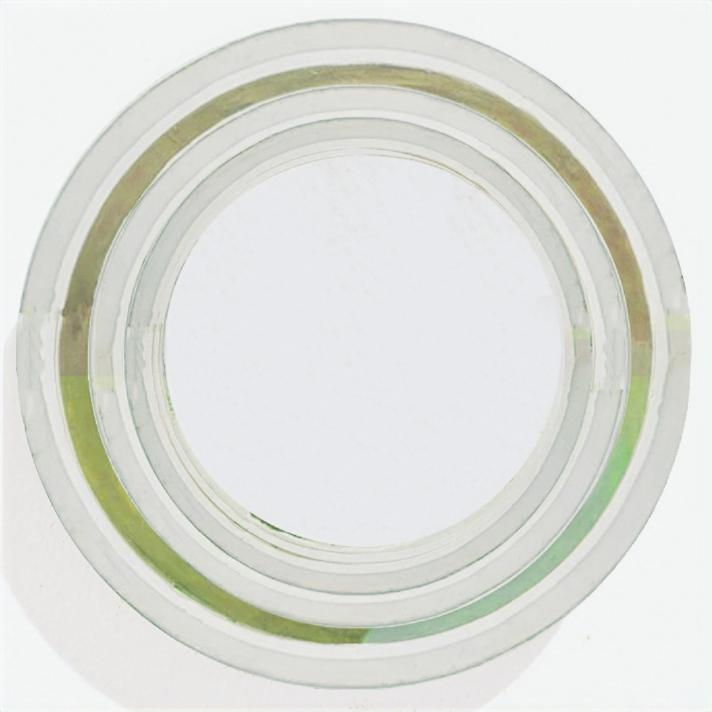 Portal II: Ethereal Mist The Piece: Inspired by the sudden, shifting fogs of the Devon moors, this second portal features more delicate, desaturated tones. It represents the fleeting nature of a Piskie encounter—there one moment, gone the next.  Technique: The circular geometry serves as a focal point for meditation. The smooth surface of the Perspex ensures that the brushwork remains ethereal, avoiding heavy textures to maintain a sense of "otherness."  The Vibe: A minimalist take on traditional myth, focusing on the clarity of perception and the thin veil between the mundane and the magical.