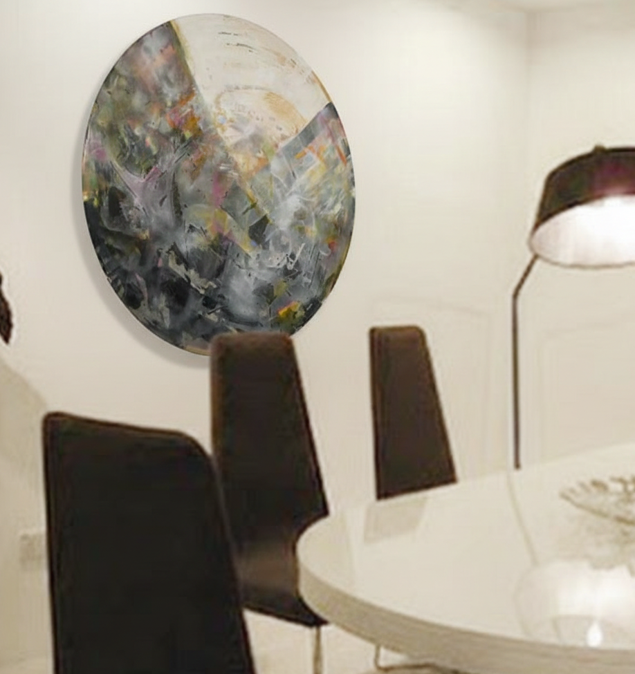 Installation at Ligne Roset, Starhill, Kuala Lumpur). A dialogue between the father of Pop Art and the modern luxury design of Ligne Roset.
