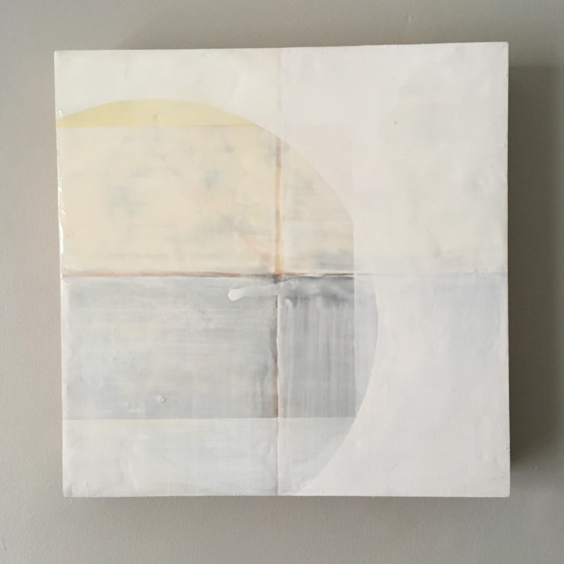 Love The Greyscale Everything: Tonal Equilibrium, 2019. Mixed Media on Paper. 32cm x 32 cm