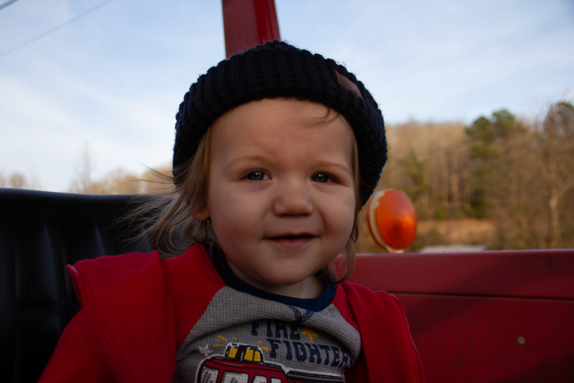Boy and His Tractor