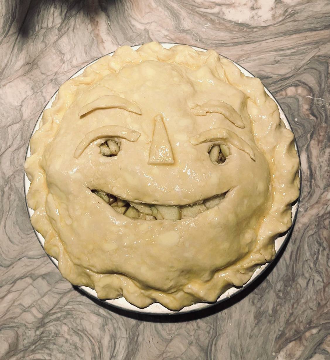 Happy apple pie