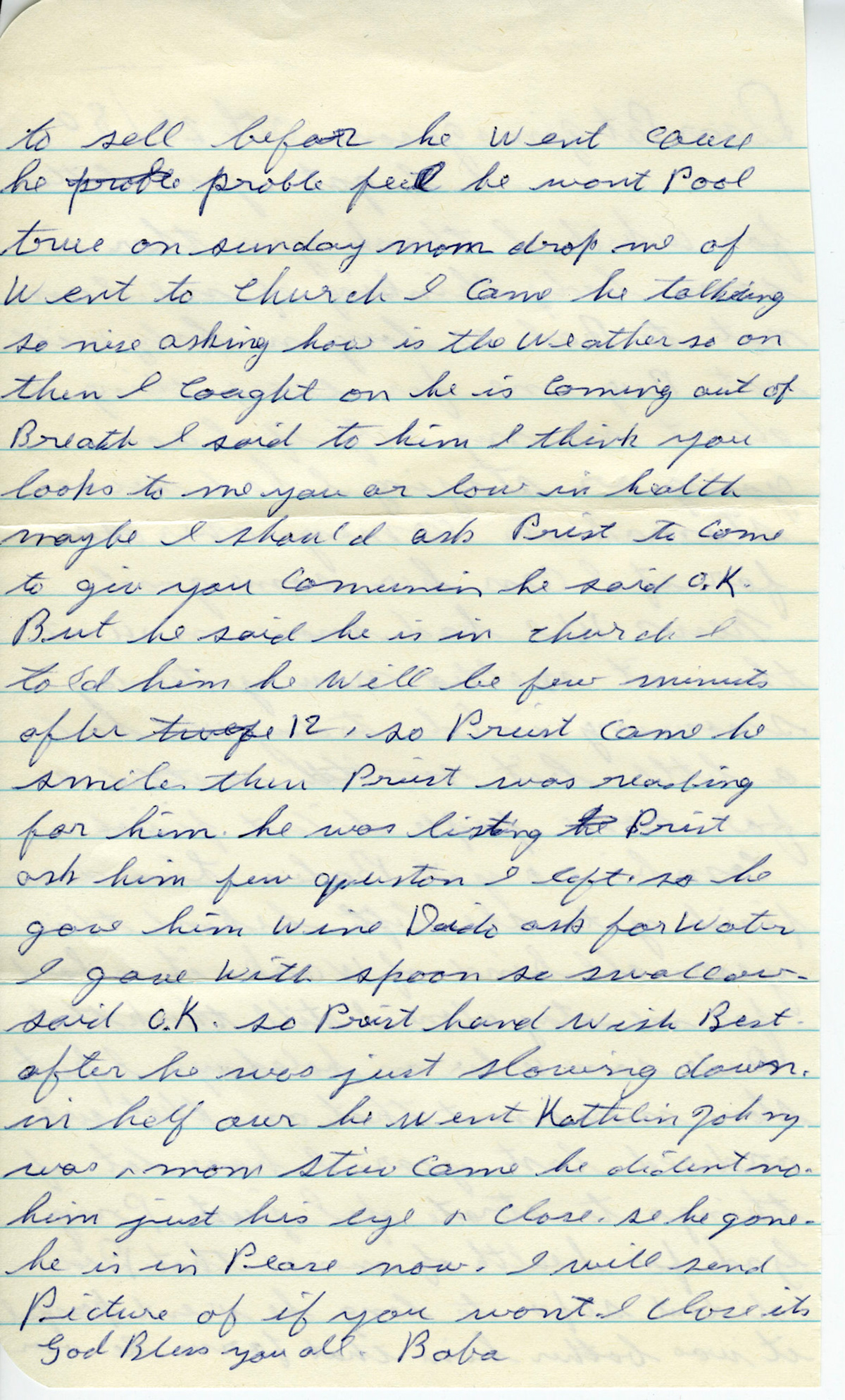 Letters from Christina (Huculak) Shewchuk (Genealogy family ID008)to grand daughter Pat (Megley) Rowland. Letters provided by Pat (Megley) Rowland (Genealogy family ID088)