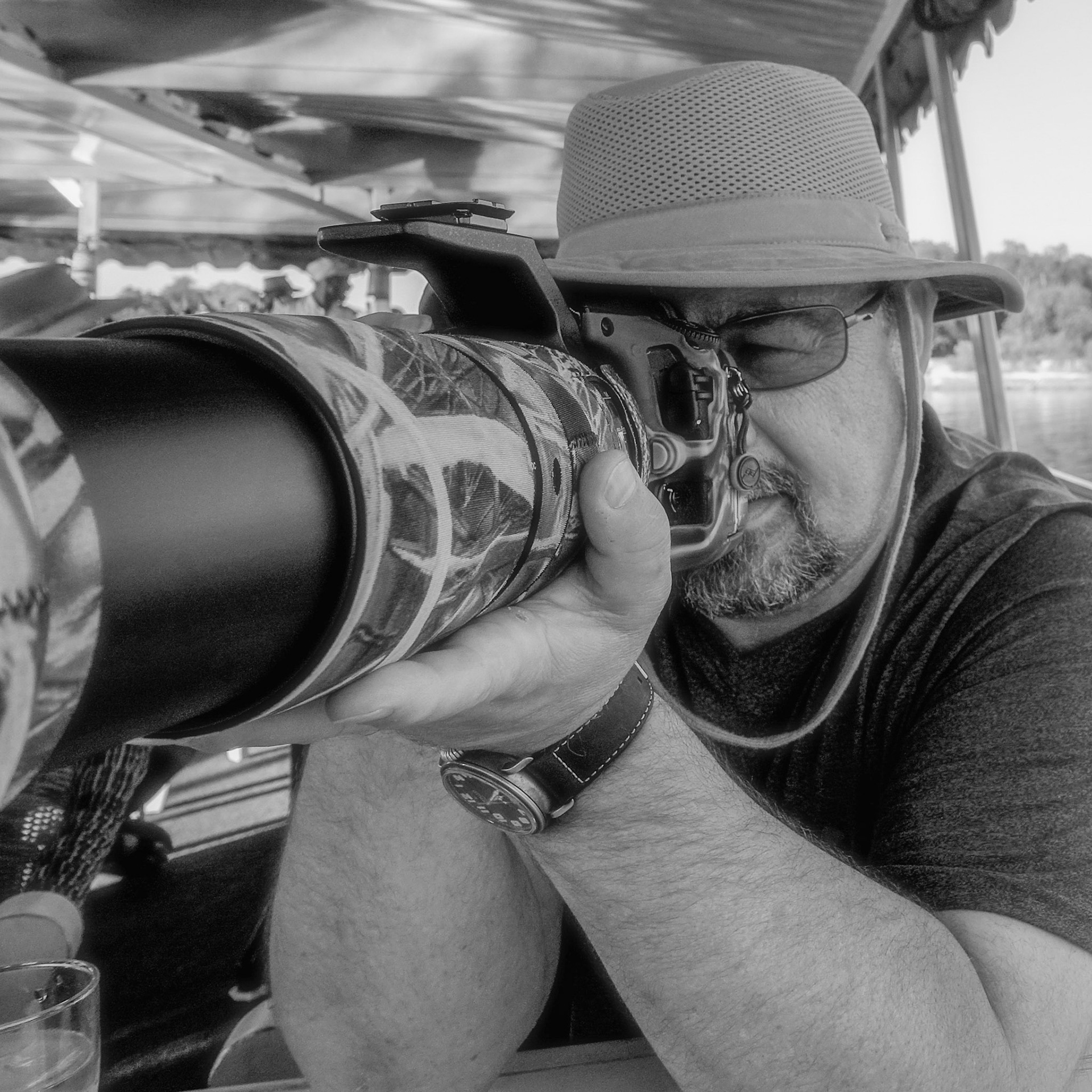 07 Nov 2019: Brian Huculak, Botswana, Africa. Photo credit: Paula Rosson (spouse of Brian)