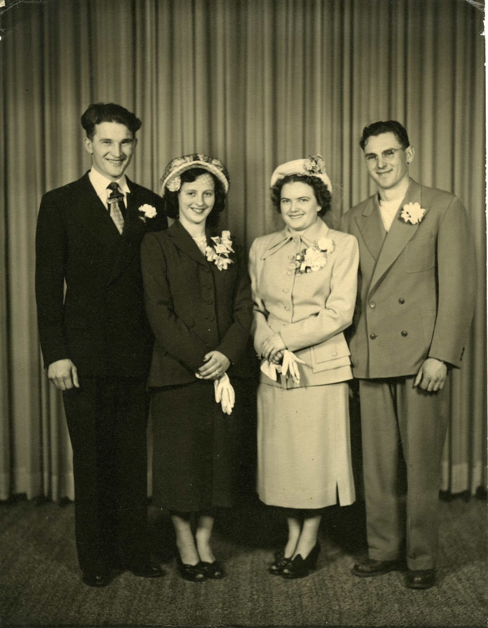 If you have any ideas as to who these folks are please use the CONTACT link at the top of the page to send a note. Restoration Pending.