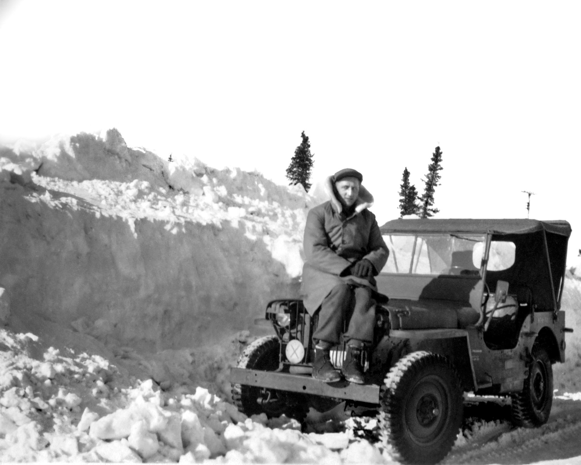 Myron Shewchuk c.1942. WWII