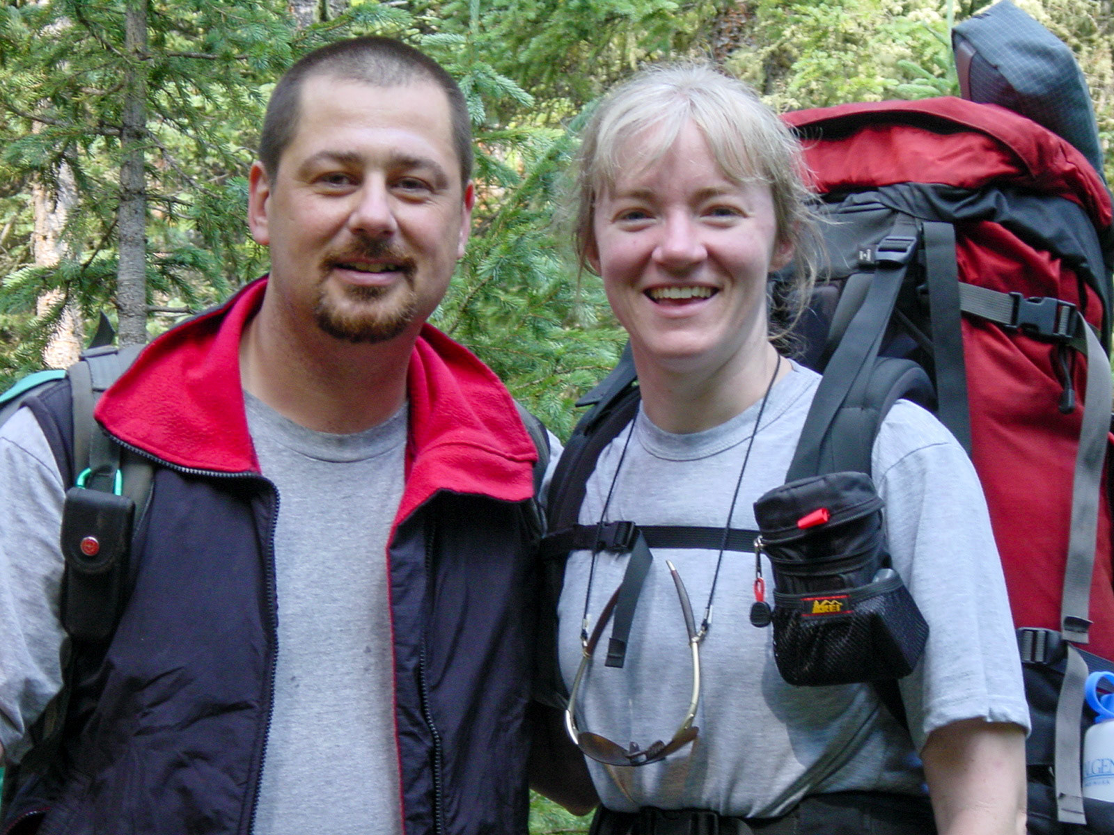 16 Aug 2001: Colorado Rockies. Brian Huculak - Paula Rosson. Photo credit: Unknown.