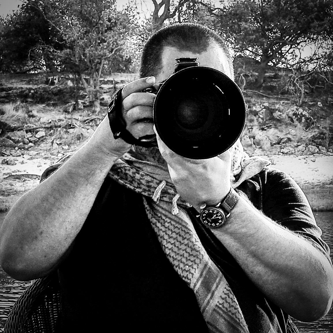 09 Nov 2019: Brian Huculak, Botswana, Africa. Photo credit: Paula Rosson (spouse of Brian)